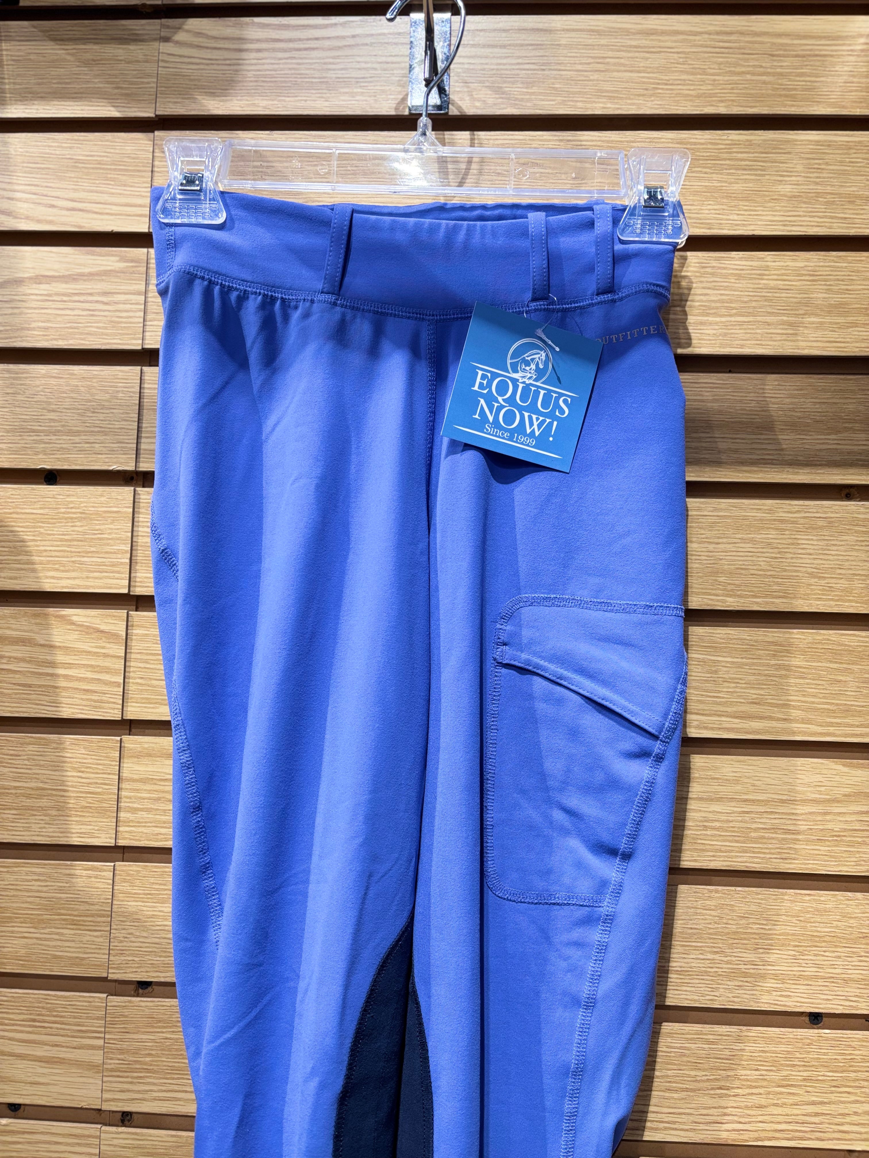 Used XS Blue Noble Outfitters Knee Patch Tights