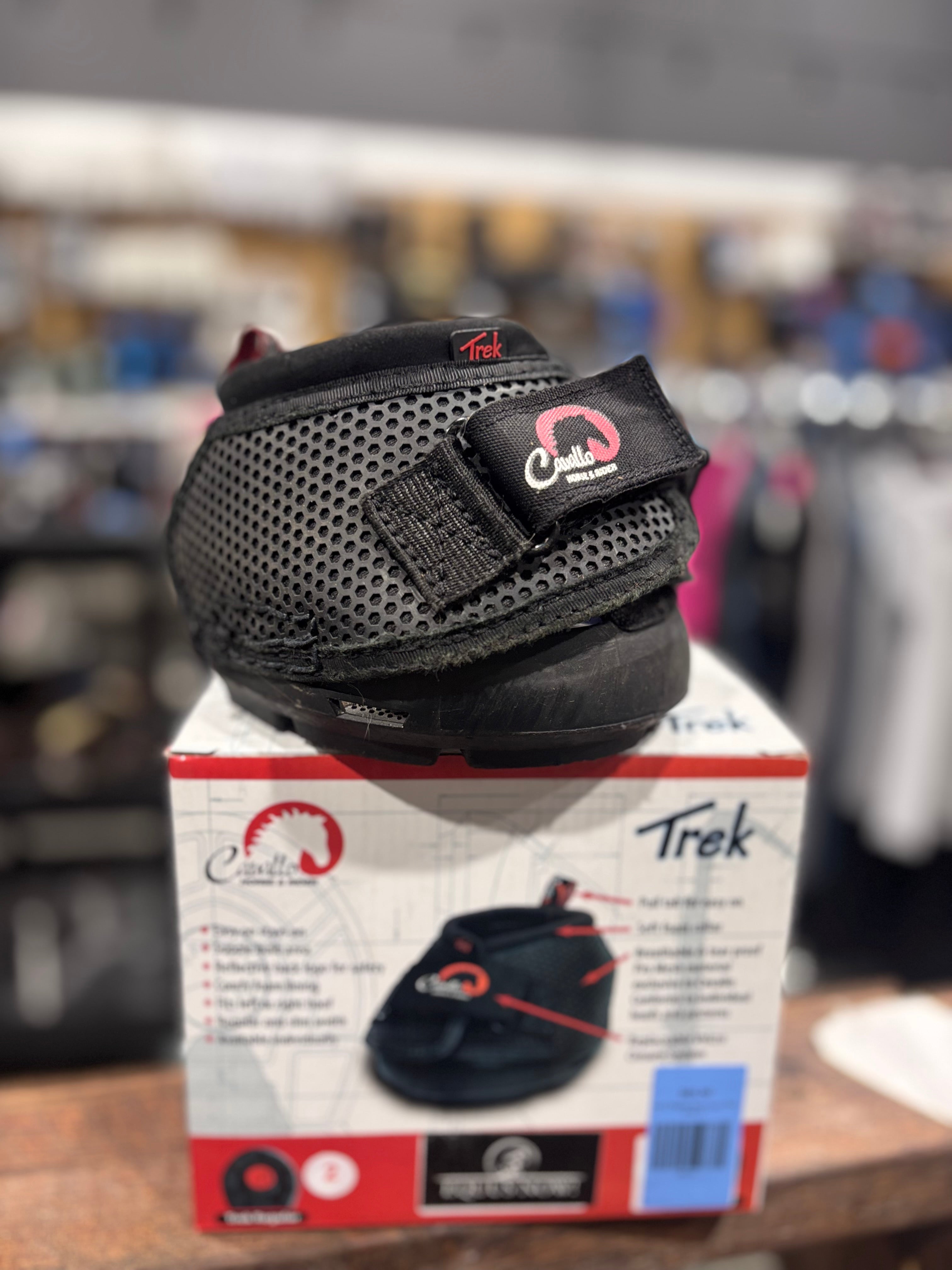 Used 2 Regular Black Cavallo Trek Boot (1)