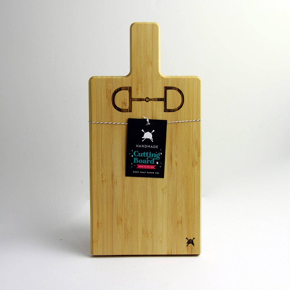 Hunt Seat Paper Co. - D-Ring Bamboo Mini Charcuterie Board