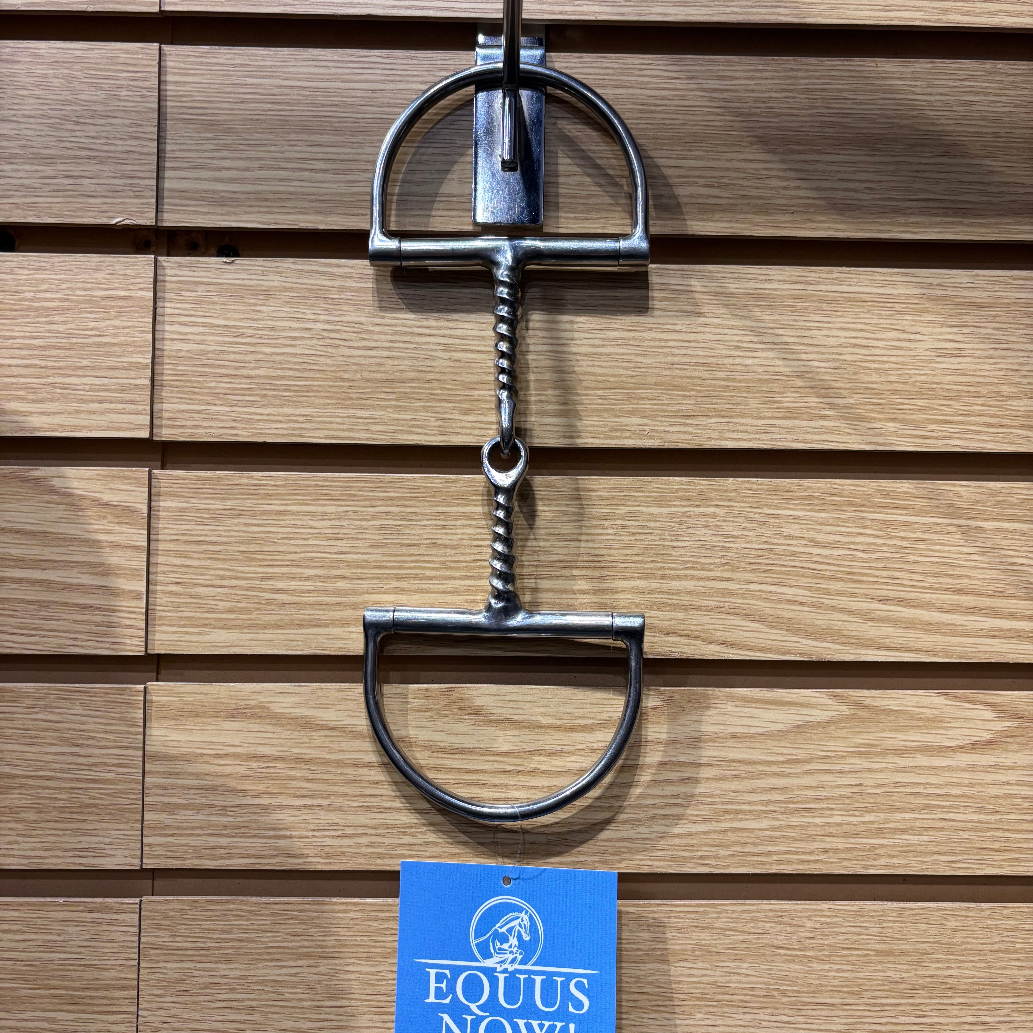 Used 4.5" Twisted D Ring Snaffle