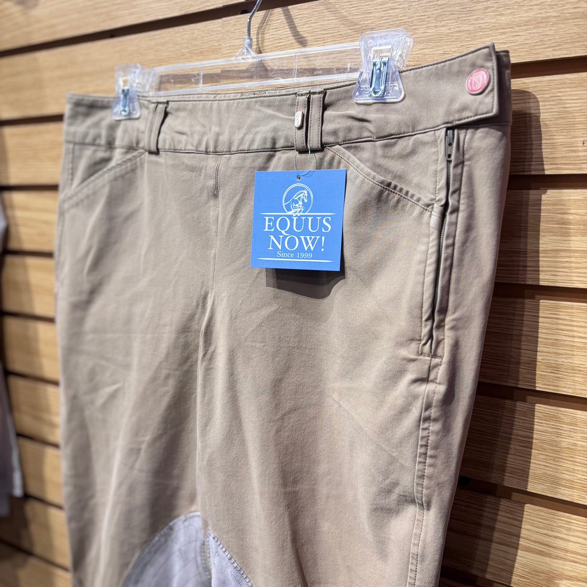 Used 32R Tan Tredstep Symphony Knee Patch Breeches