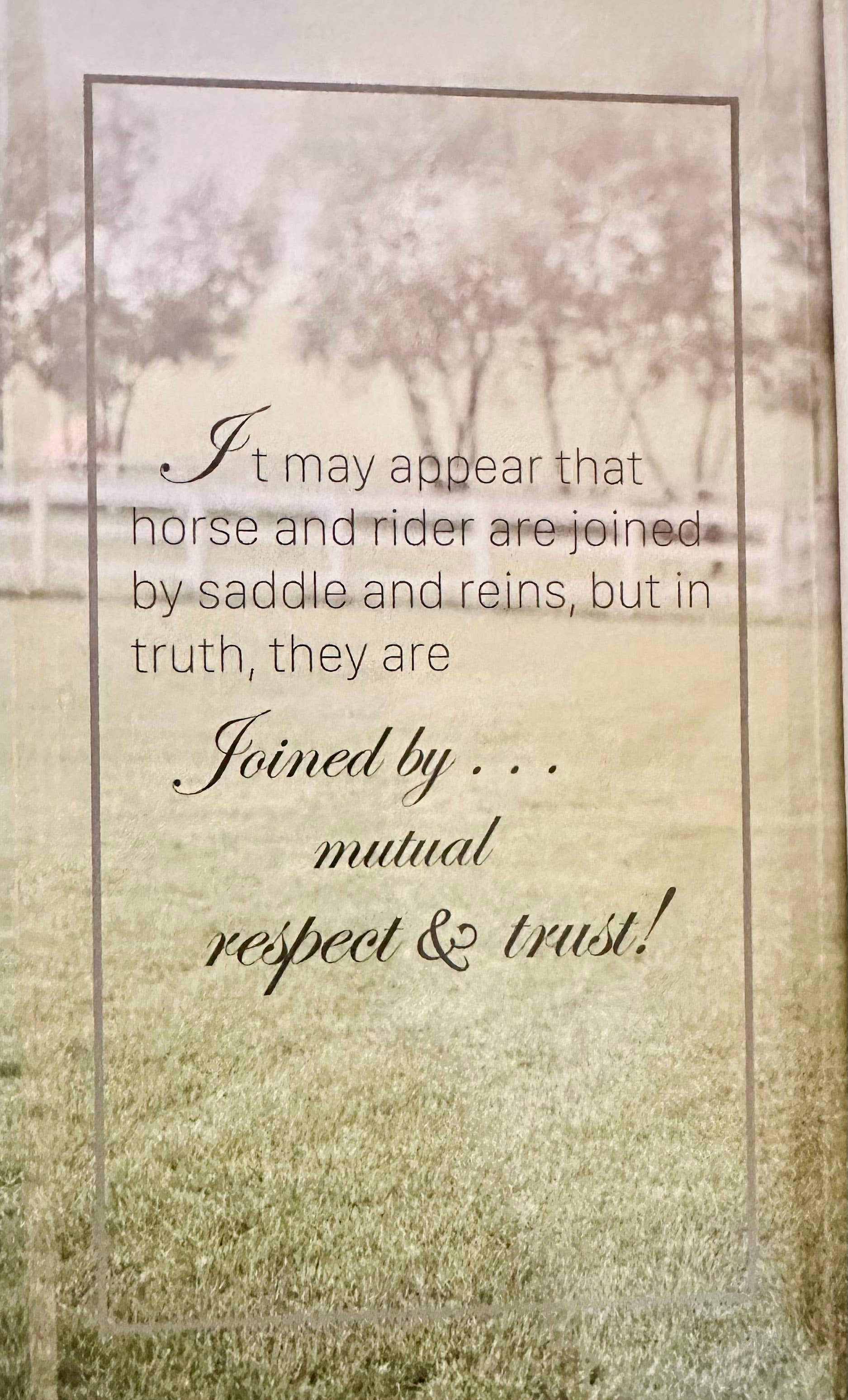 English Stirrup Necklace