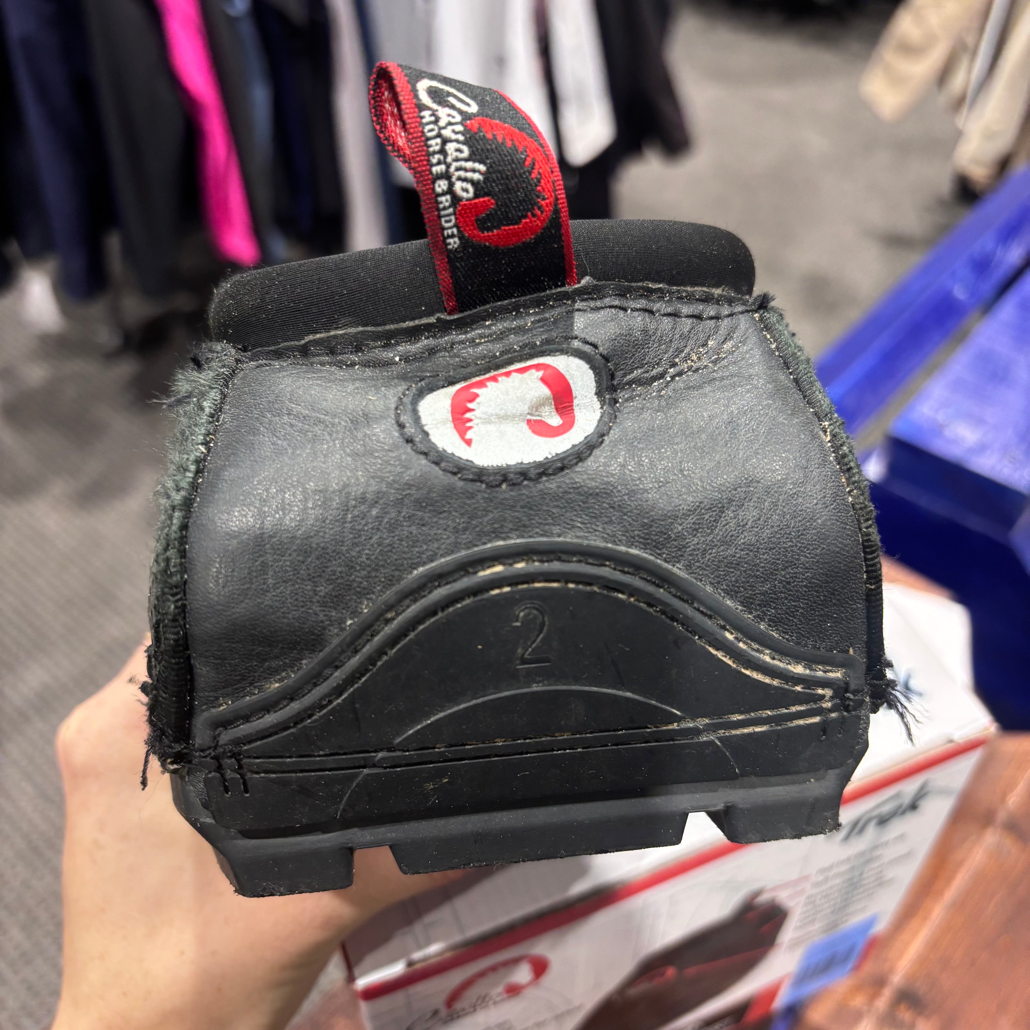 Used 2 Regular Black Cavallo Trek Boot (1)