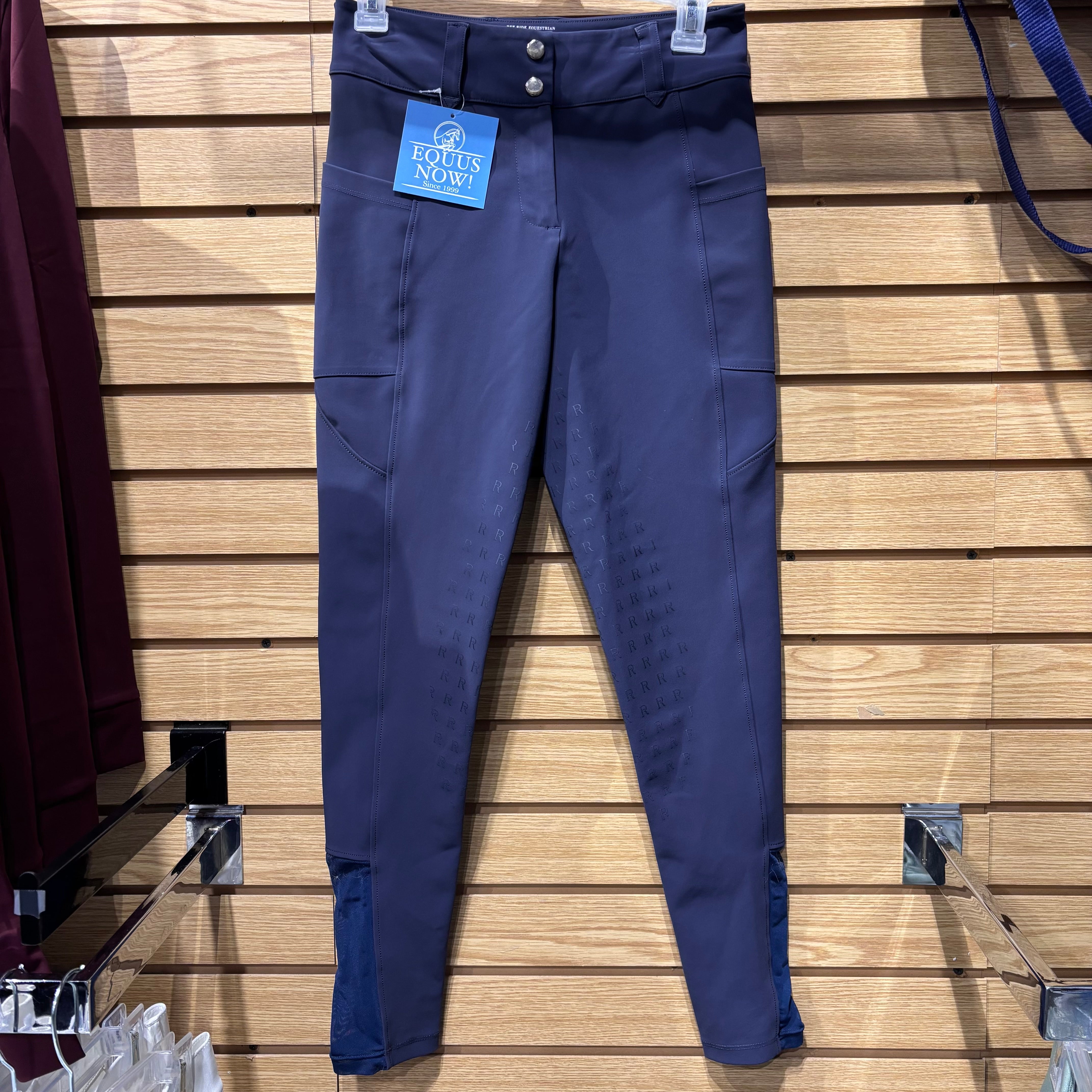 Used 26 Navy Full Seat Free Ride Breeches