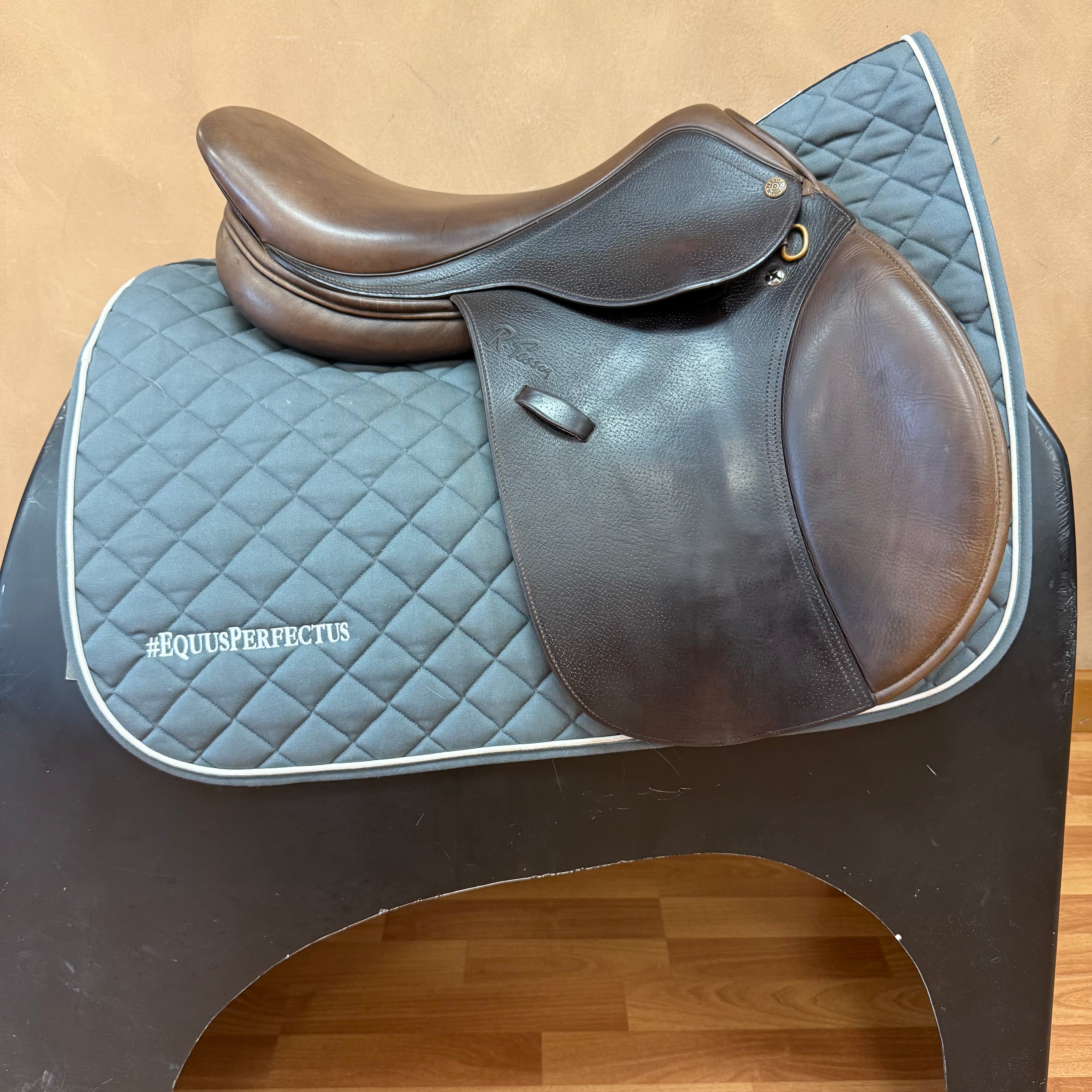 Used Pessoa Rodrigo XCH Jump Saddle 16" Adjustable Tree
