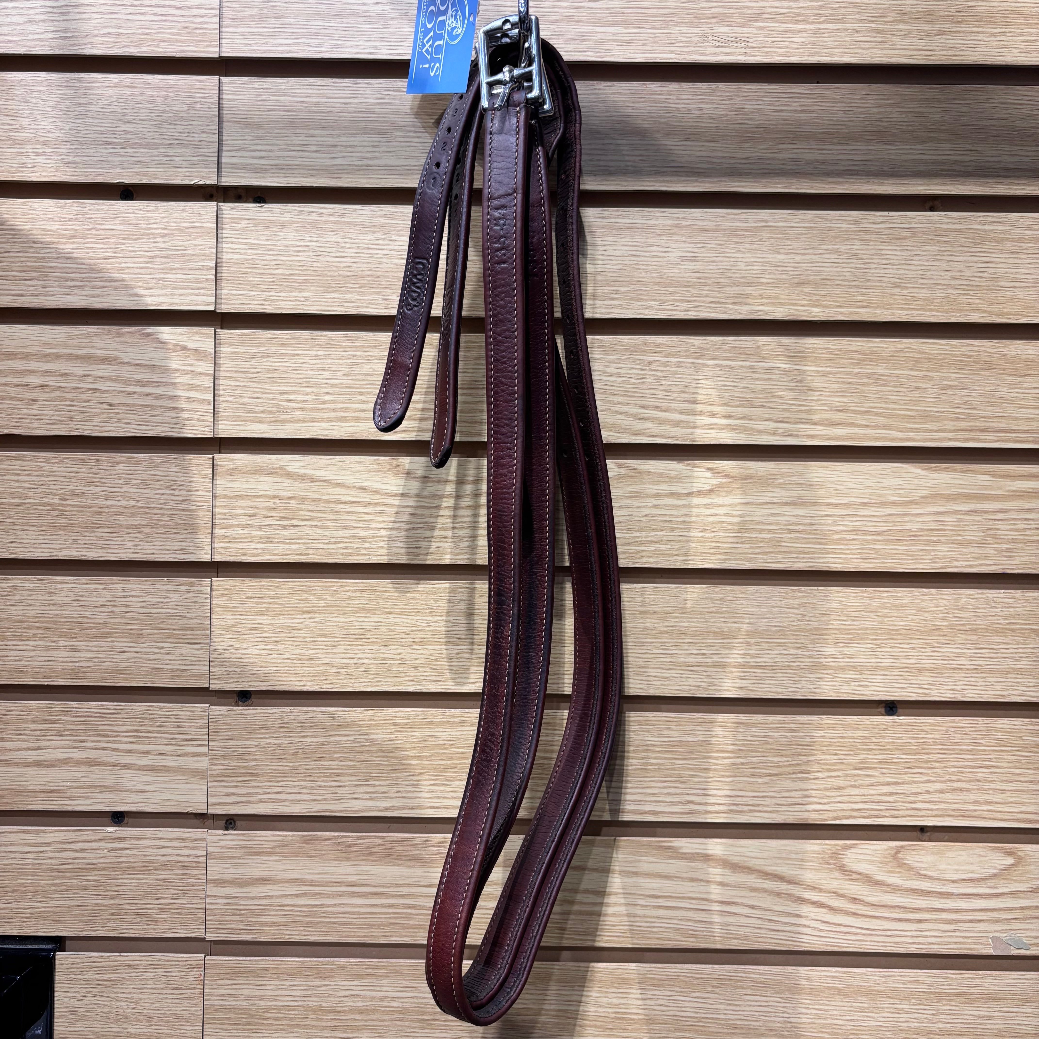 Used 54" Brown CWD Stirrup Leathers