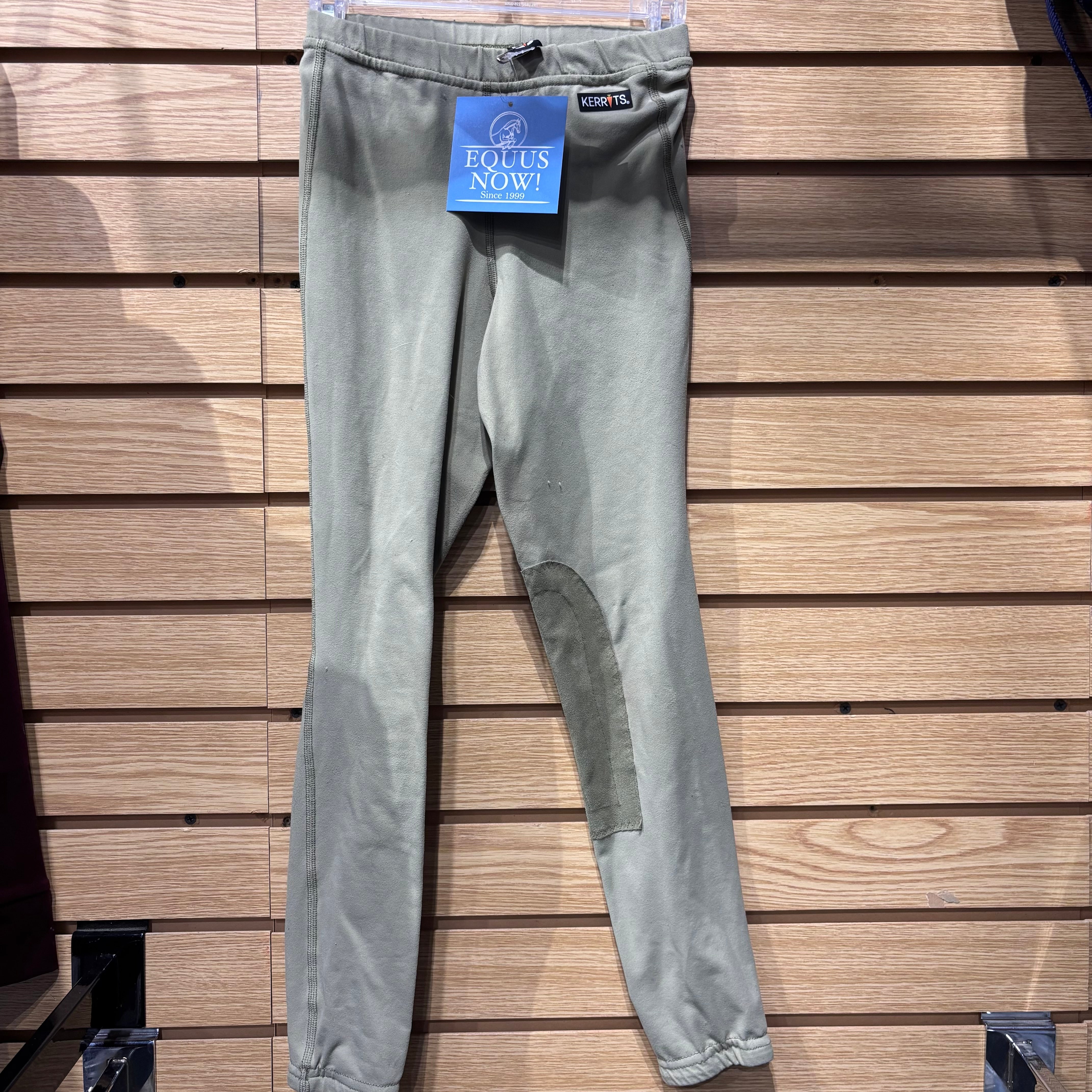 Used Kids Medium Tan Kerrits Tights