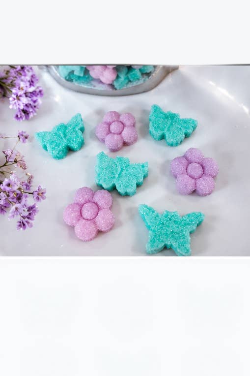 Lucky Duck Sugar Treats - Butterflies & Flowers