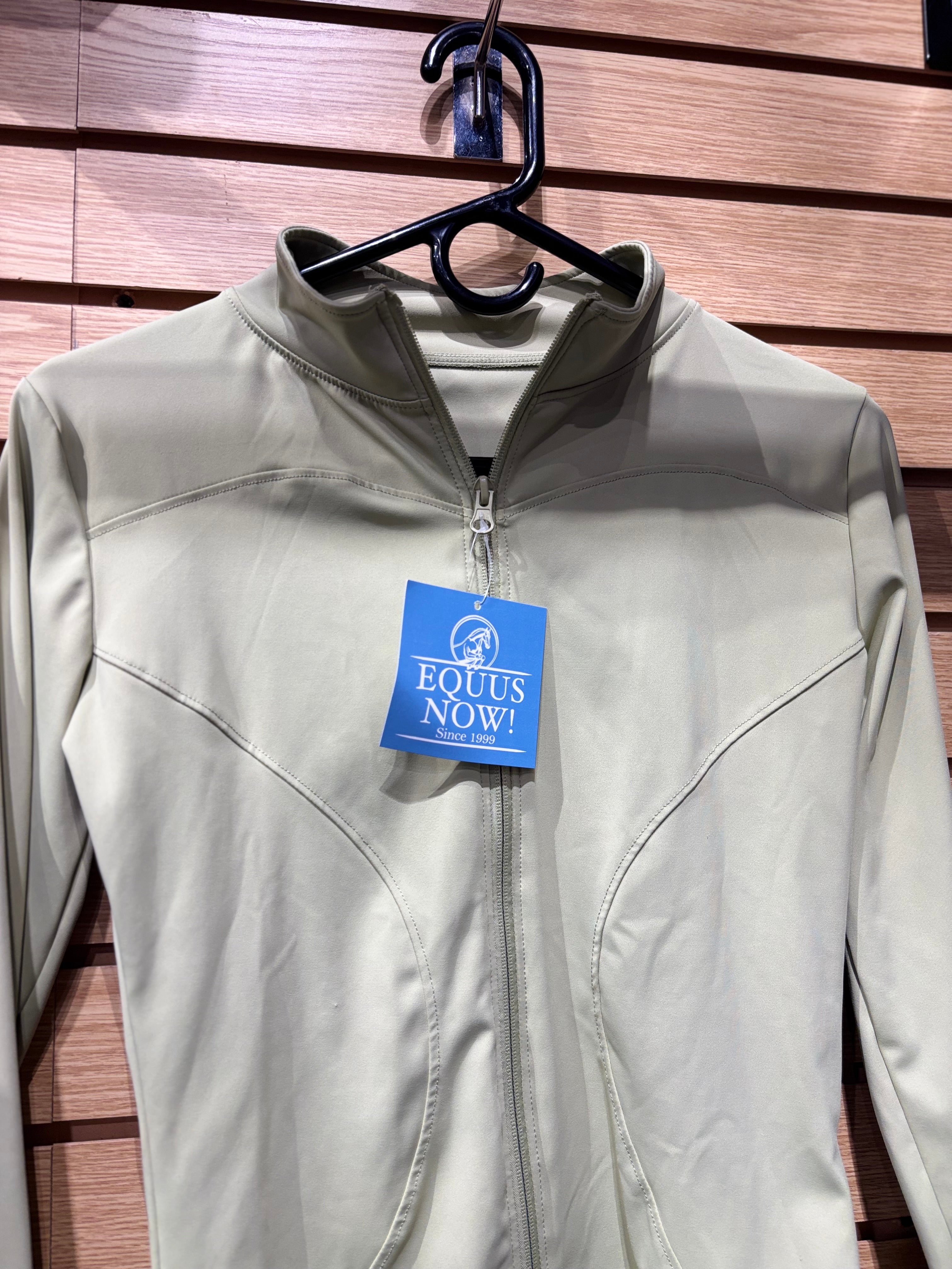 Used Small Green Zip Up Technical Jacket