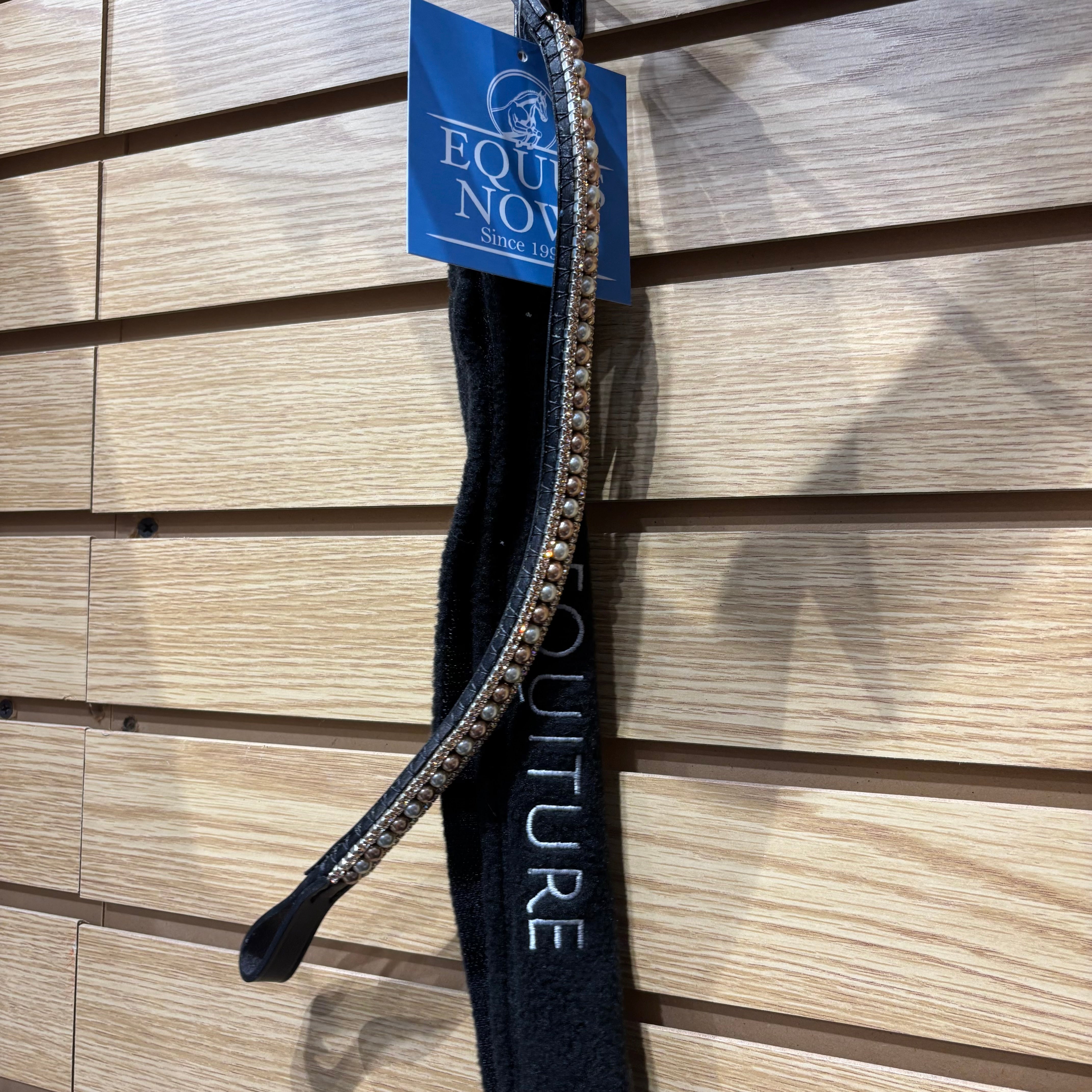 Used Gold Bling Equiture Browband