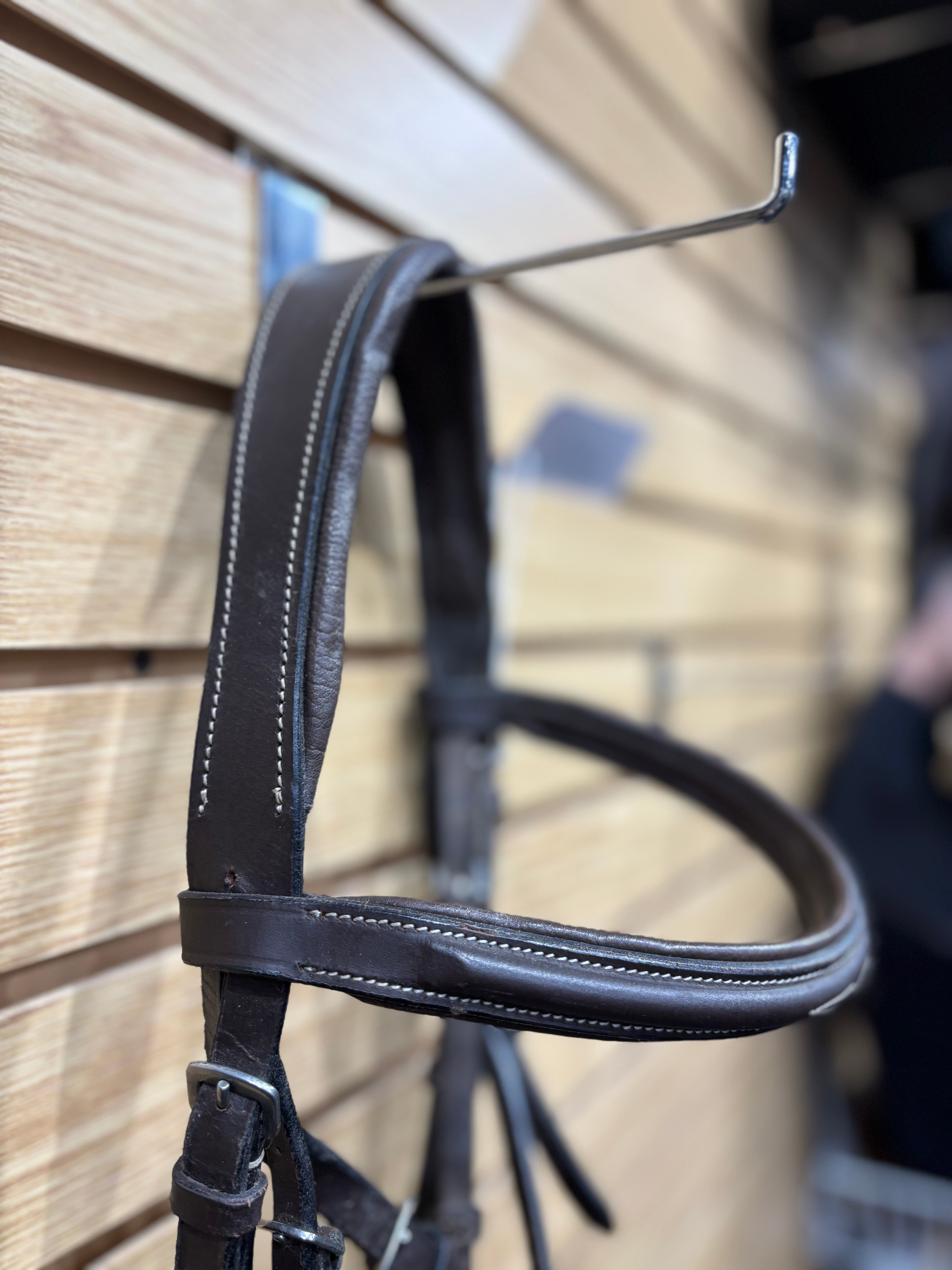 Used Horse HDR Monocrown Stitched Bridle