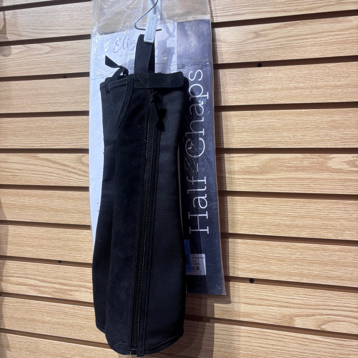 Used XS Tall Black SmartPak Eliza Suede Half Chaps