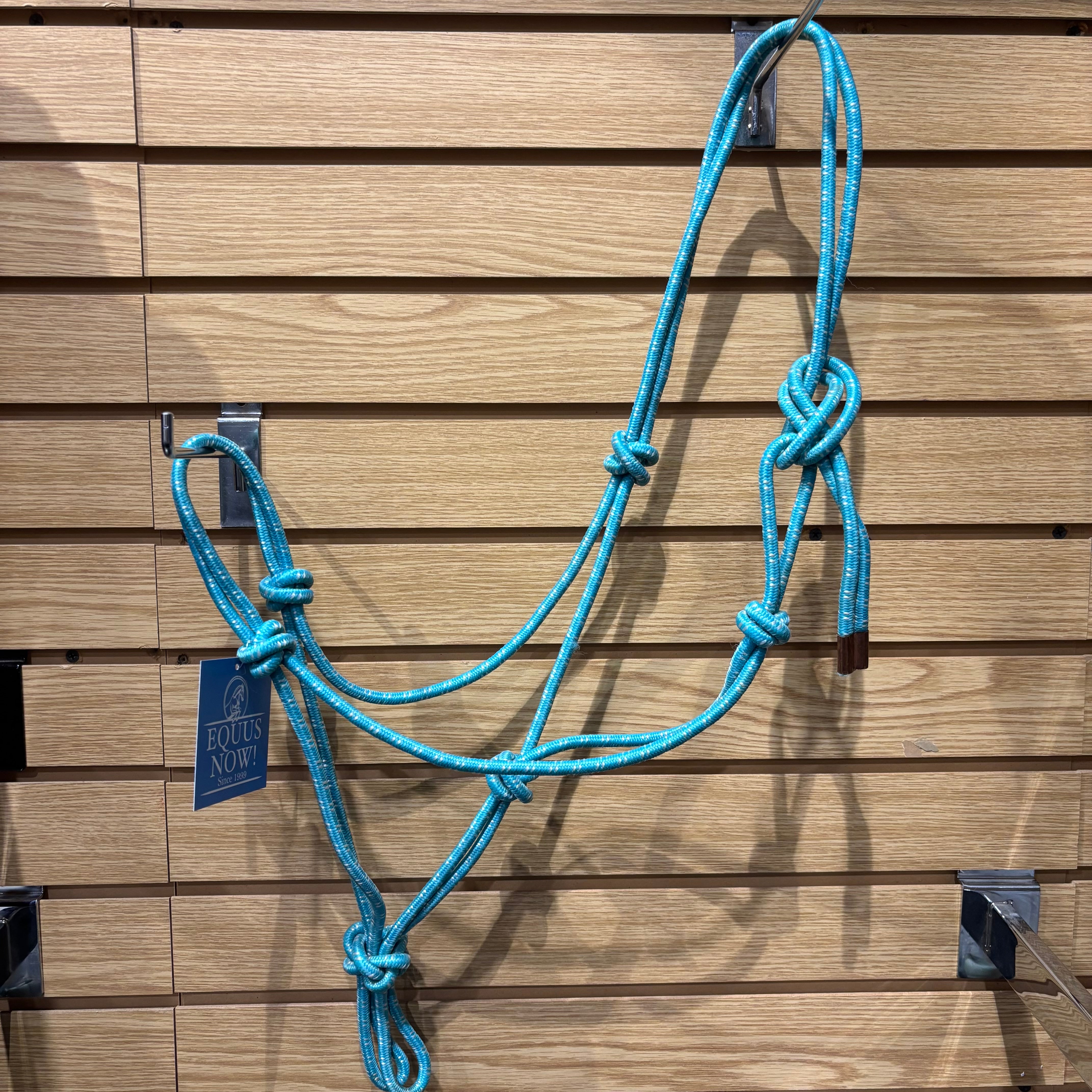 Used Light Blue Rope Halter