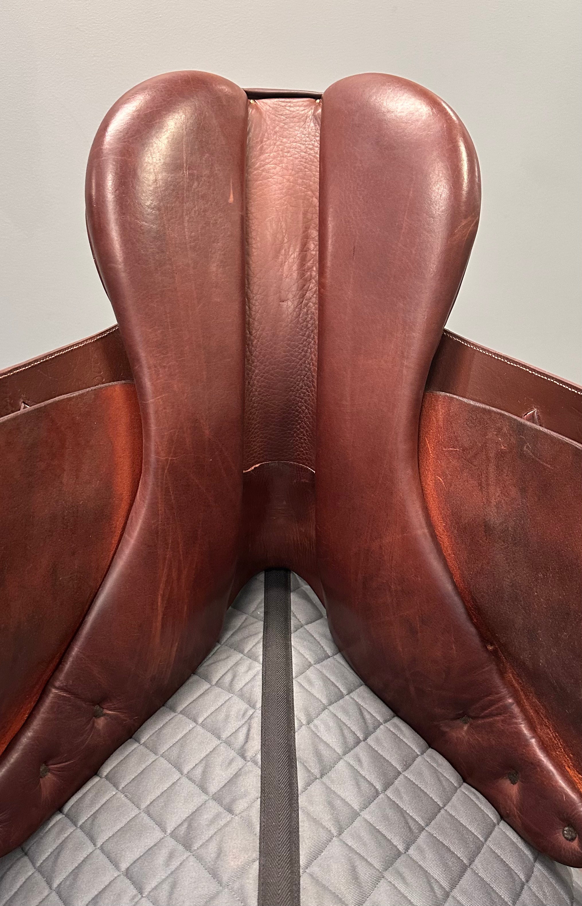 Used Pessoa Jump Saddle 17" Medium Tree
