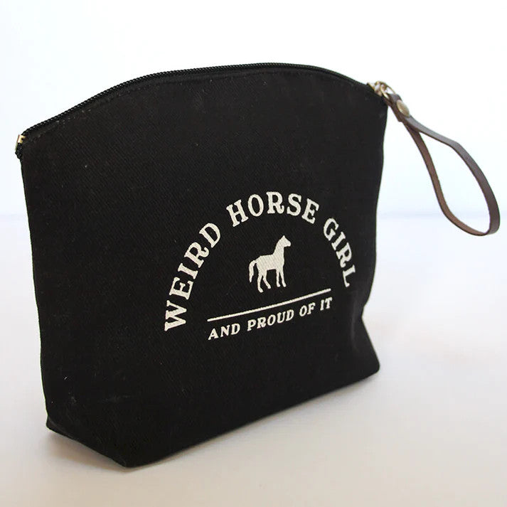 Spiced Equestrian Weird Horse Girl Makeup Bag - sku to order - 60032931