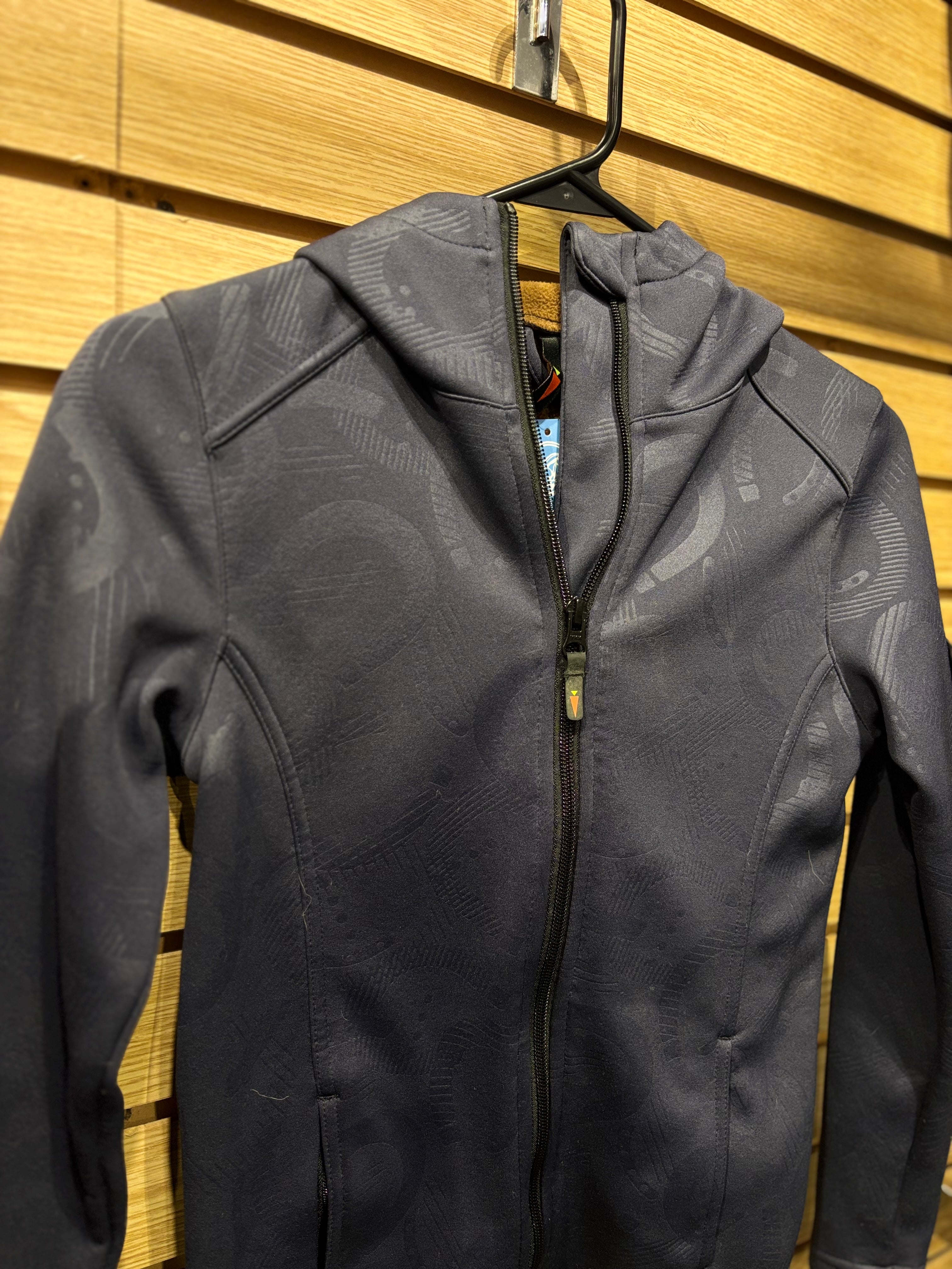 Used Youth Medium Navy Kerrits Fleece Lined Jacket