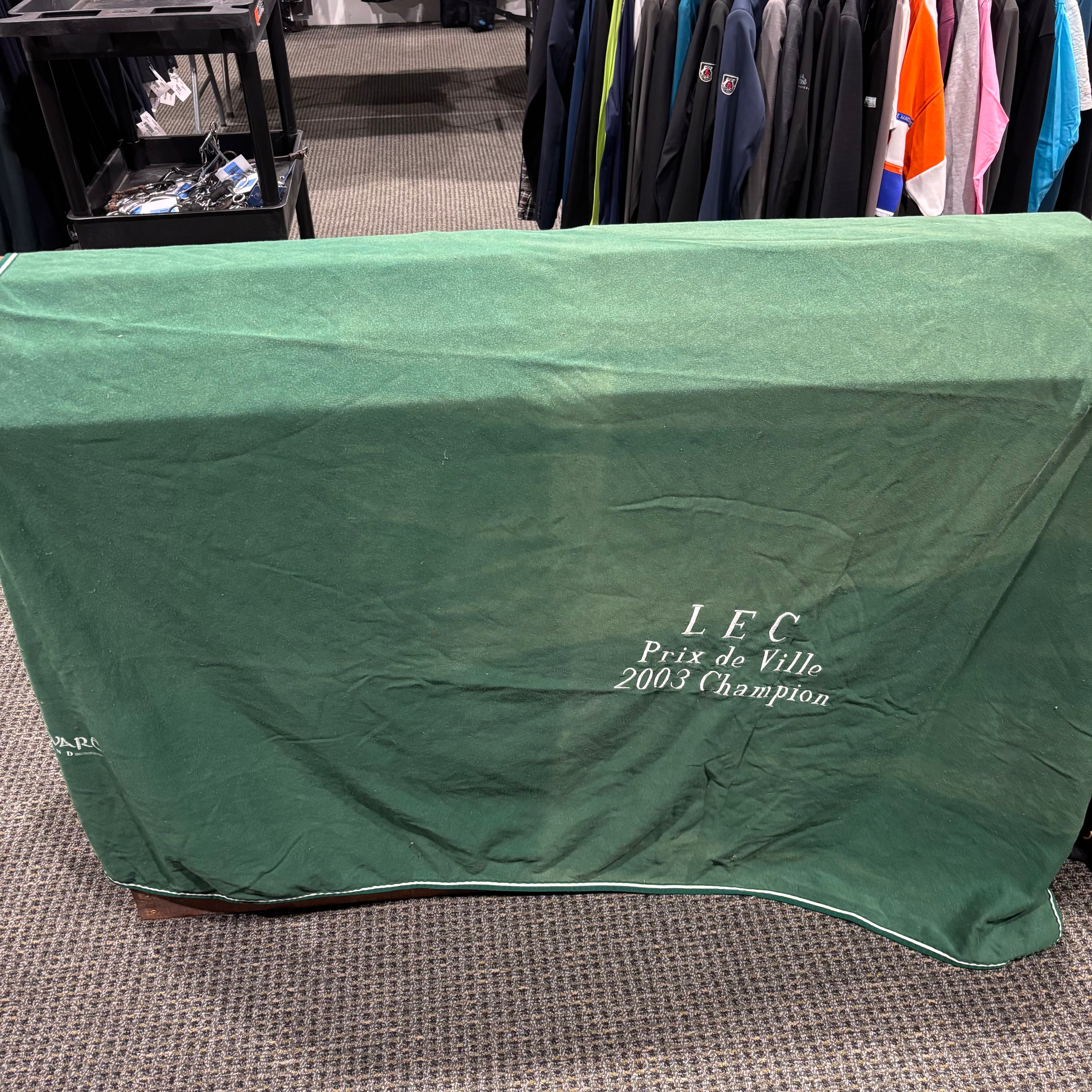 Used 78" Green Horseware Cooler *Embroidered*