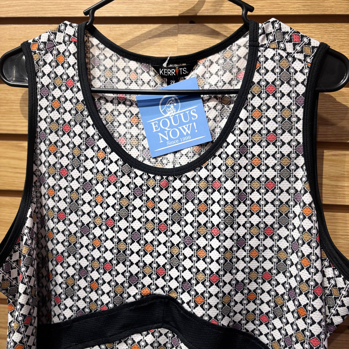 Used 2XL Multi Color Kerrits Summer Riding Tank
