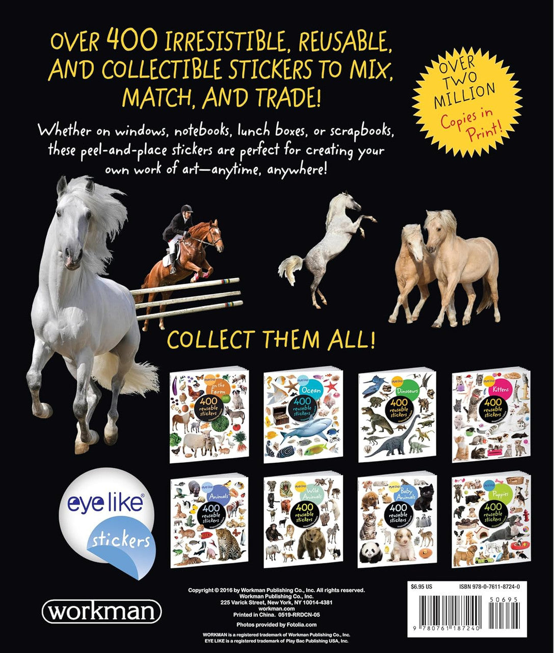 Eyelike Stickers: Horses - sku to order - 118499