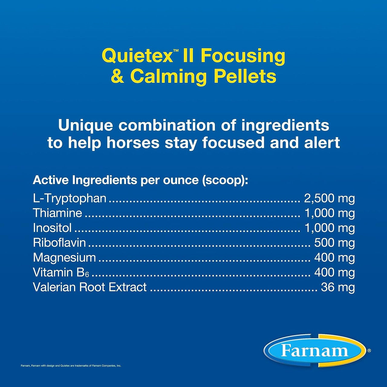 Farnam Quietex II Calming Supplement - supporting