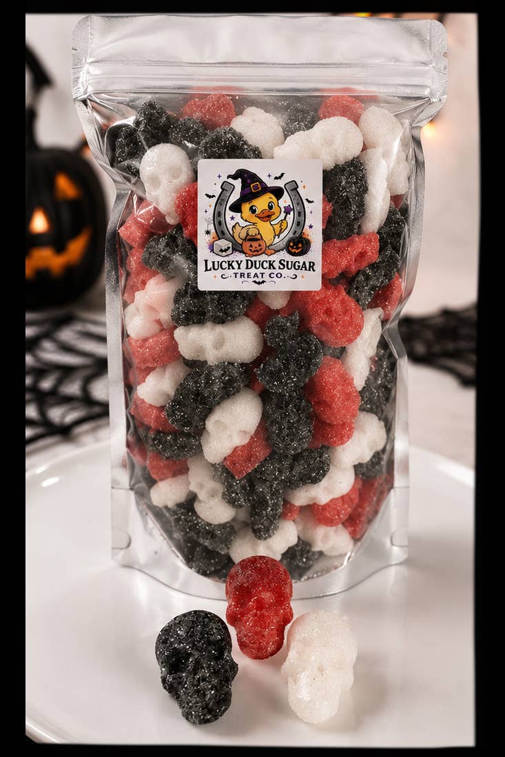 Lucky Duck Sugar Treats - Skulls