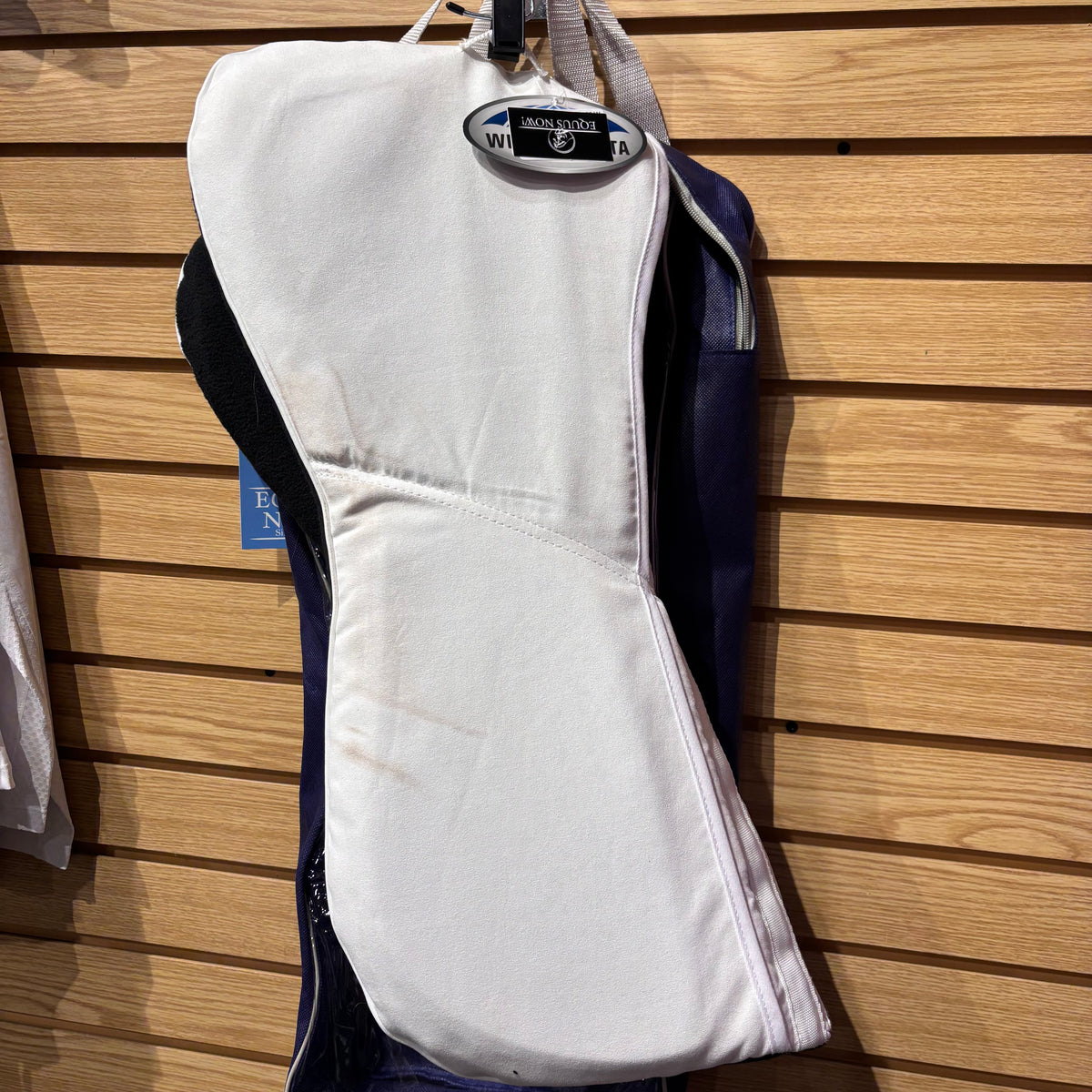Used Full White Weatherbeeta Memory Foam Shimmable Half Pad