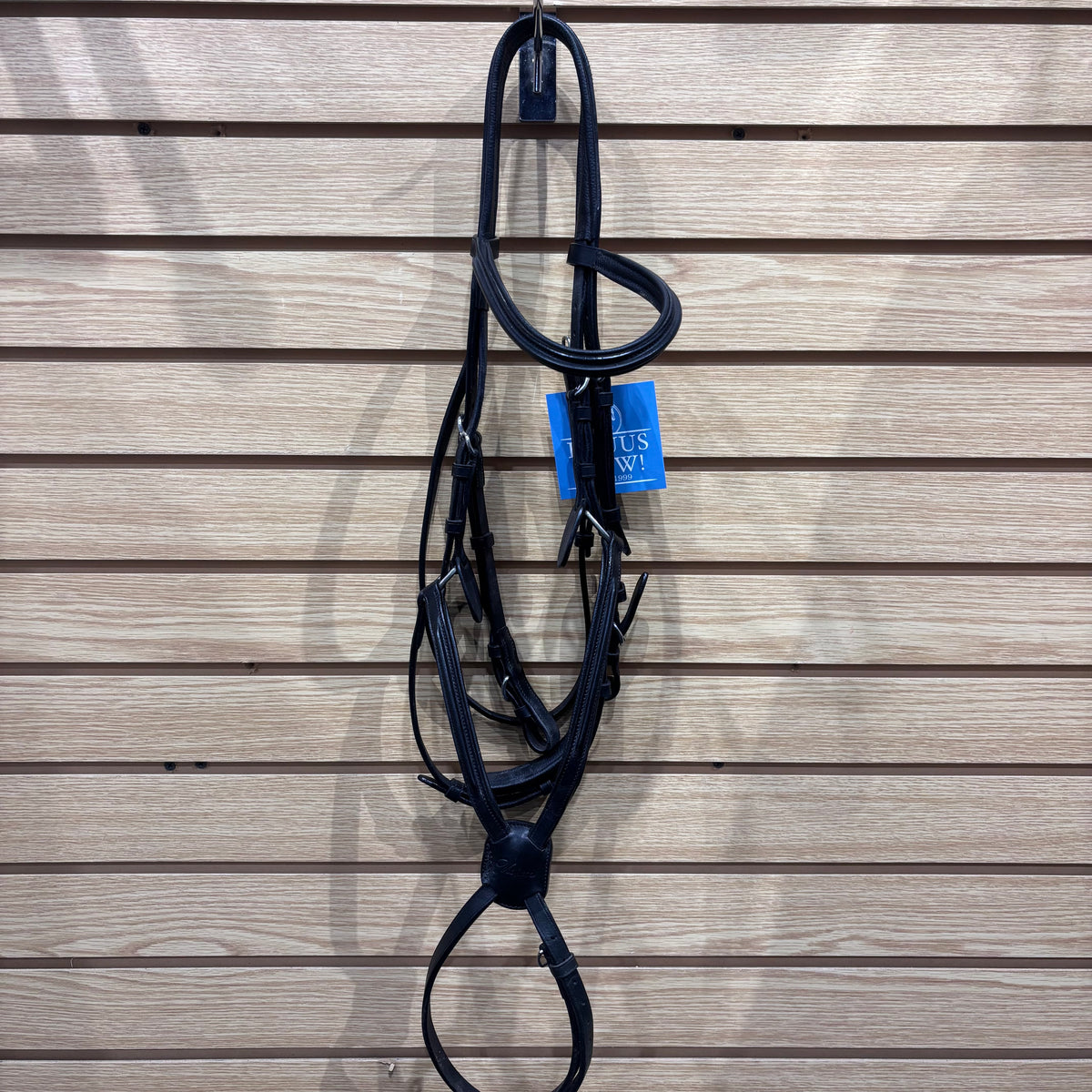 Used Full Black Vespucci Figure 8 Bridle