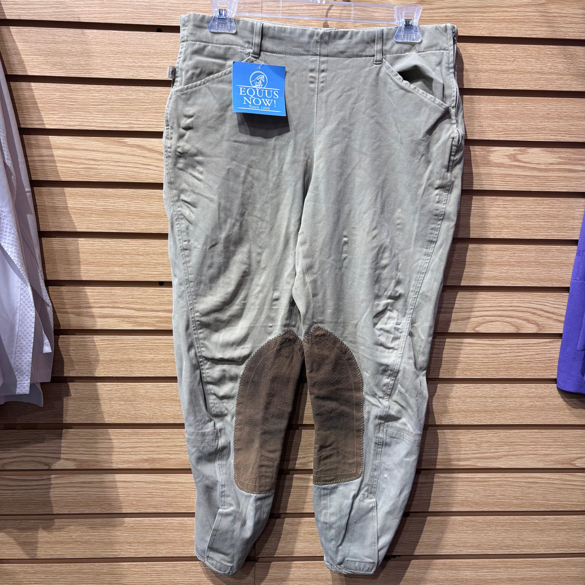 Used 32 Tan Hoof and Woof Breeches