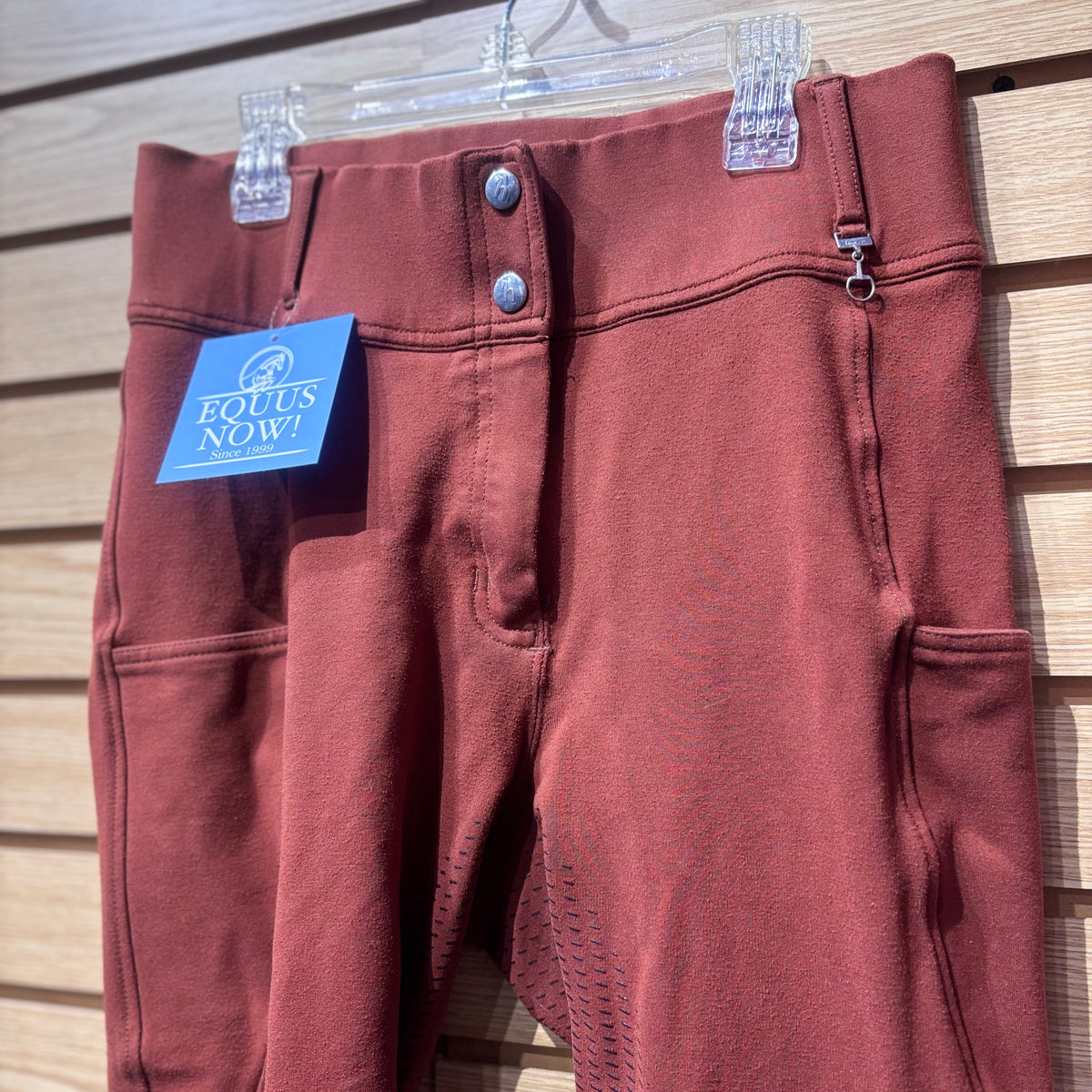 Used 28 Rust Horze Full Seat Breeches