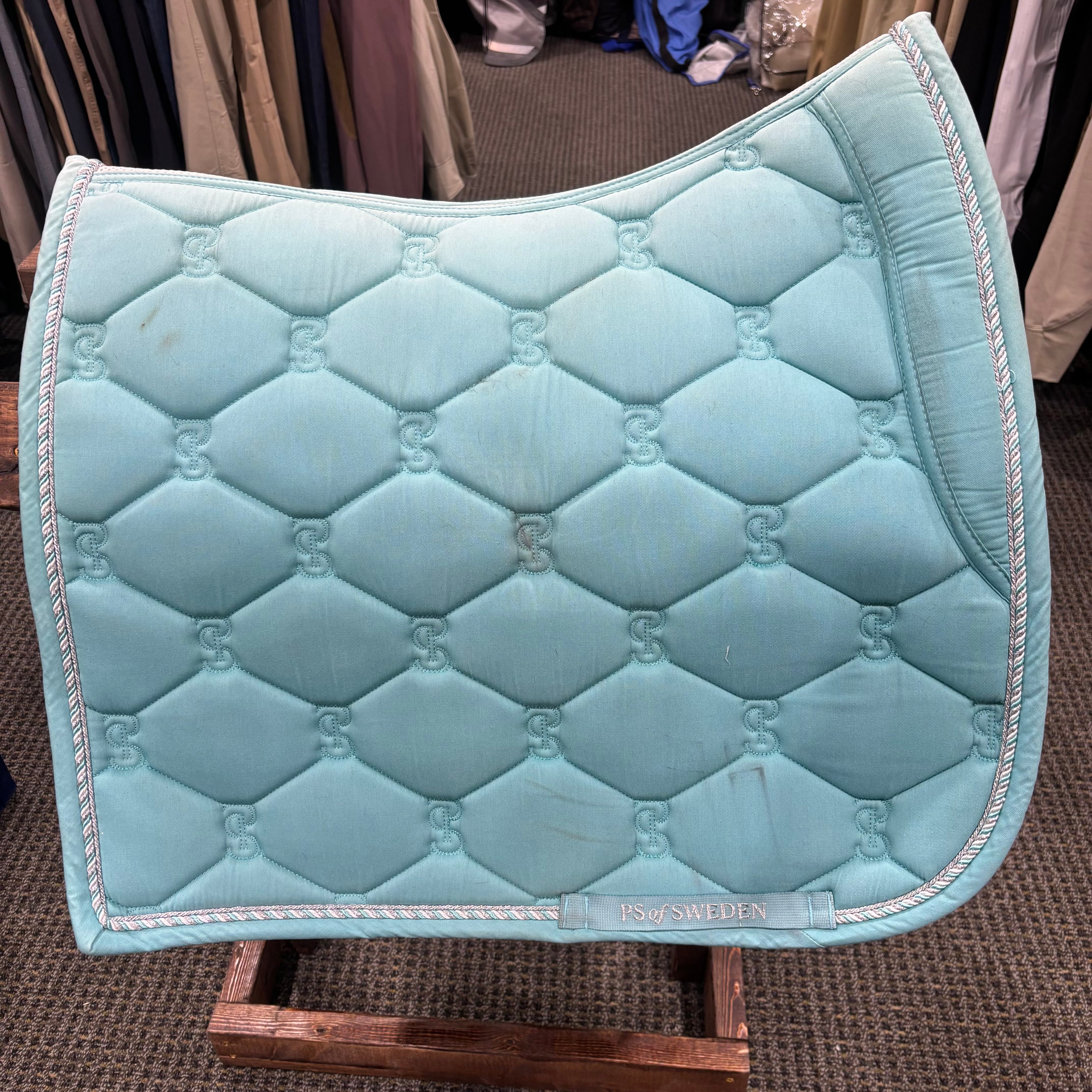 Used Teal PS of Sweden Dressage Saddle Pad