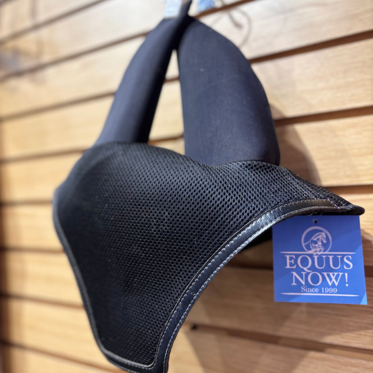 Used Horse Black Equifit Silent Fit Ear Bonnet