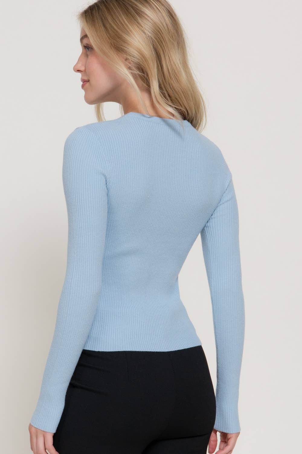 Long Sleeve Crew Neck Sweater