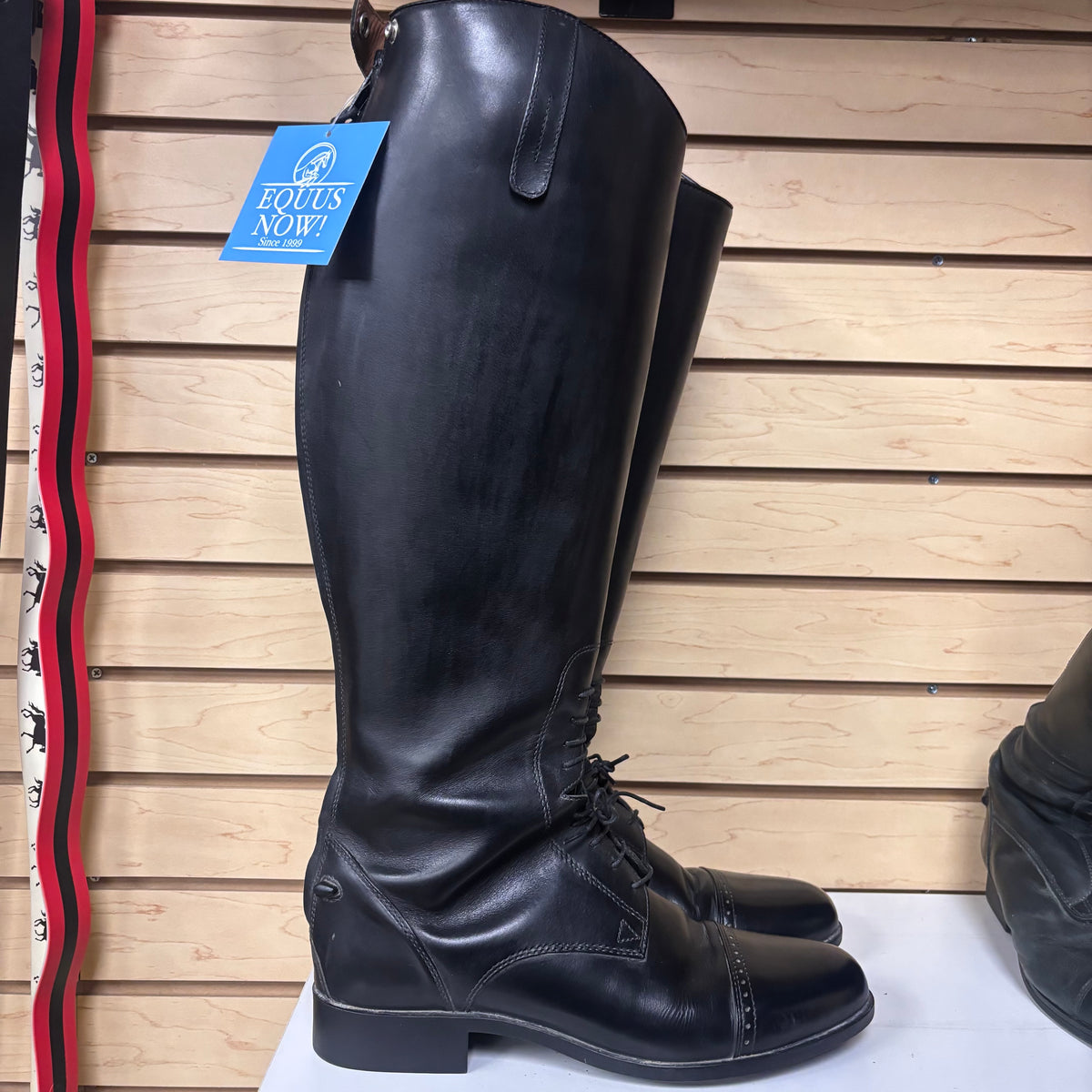 Used 11 Black Arait Field Tall Boots- Med/ Wide