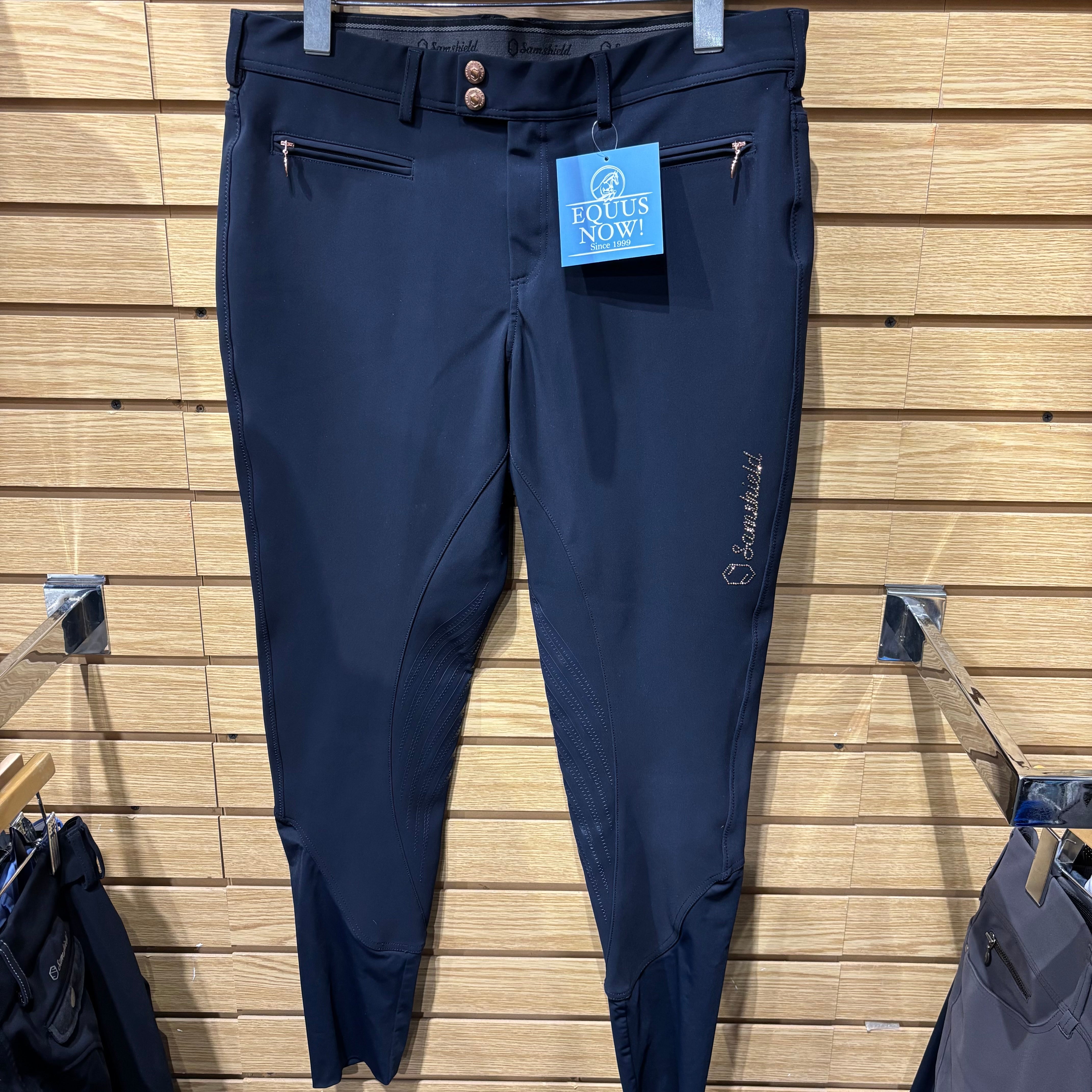 Used Samshield 42 Navy Knee Patch Breeches
