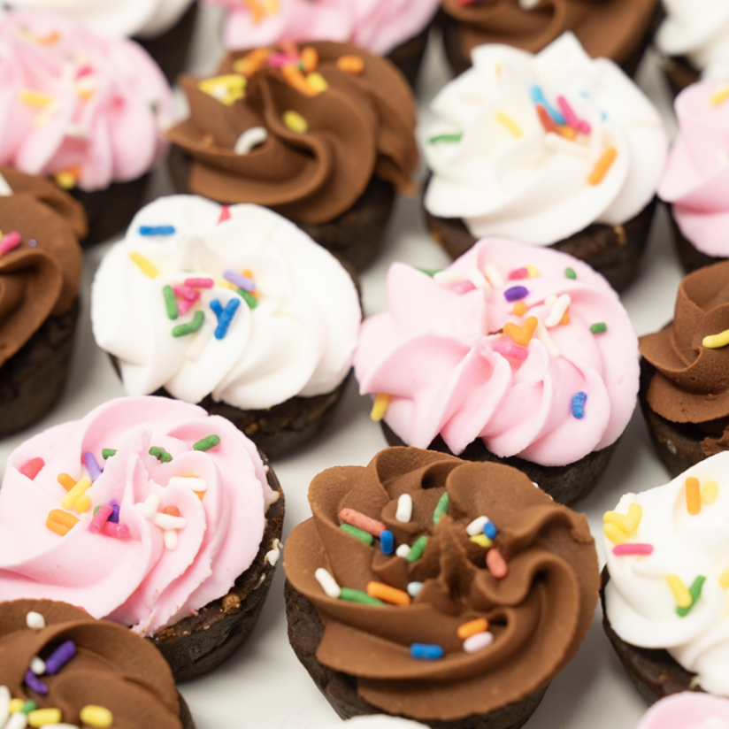 The Posh Pony - Neapolitan Cupcakes