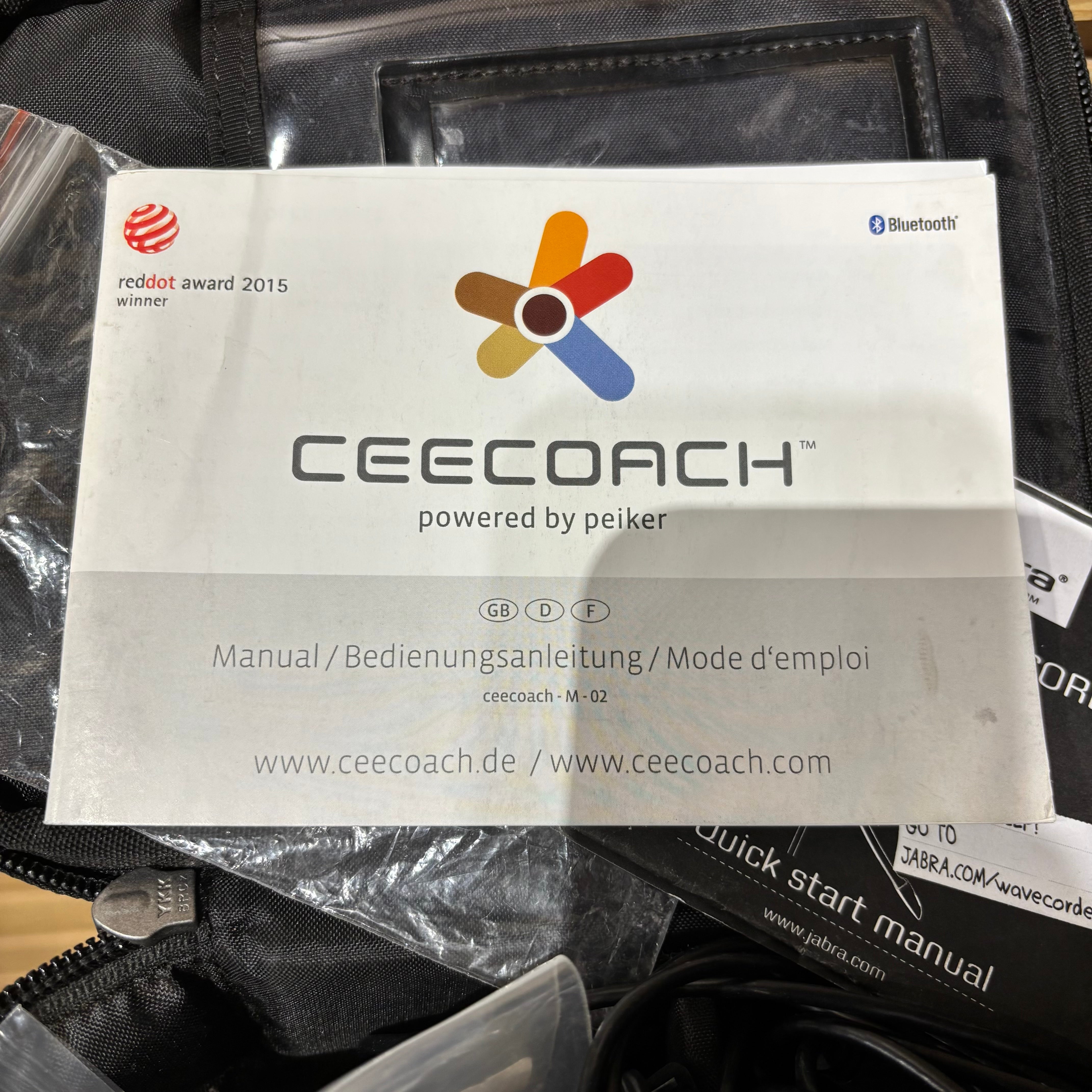 Used Cee Coach Headset *MISSING ONE TRANSMITTER*