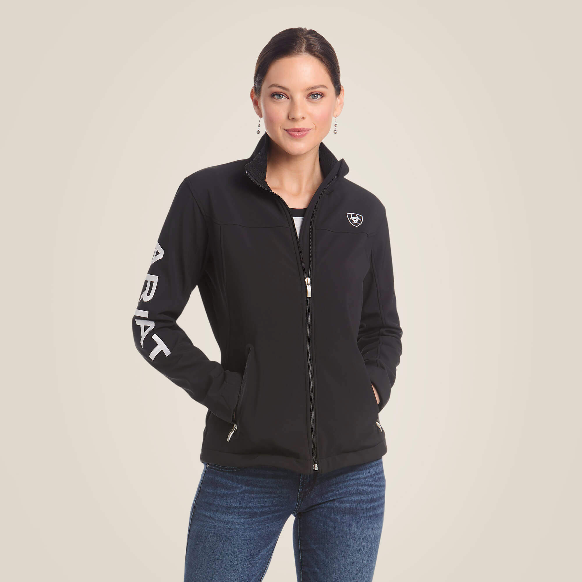 Ariat Team Softshell Women's Jacket - Black