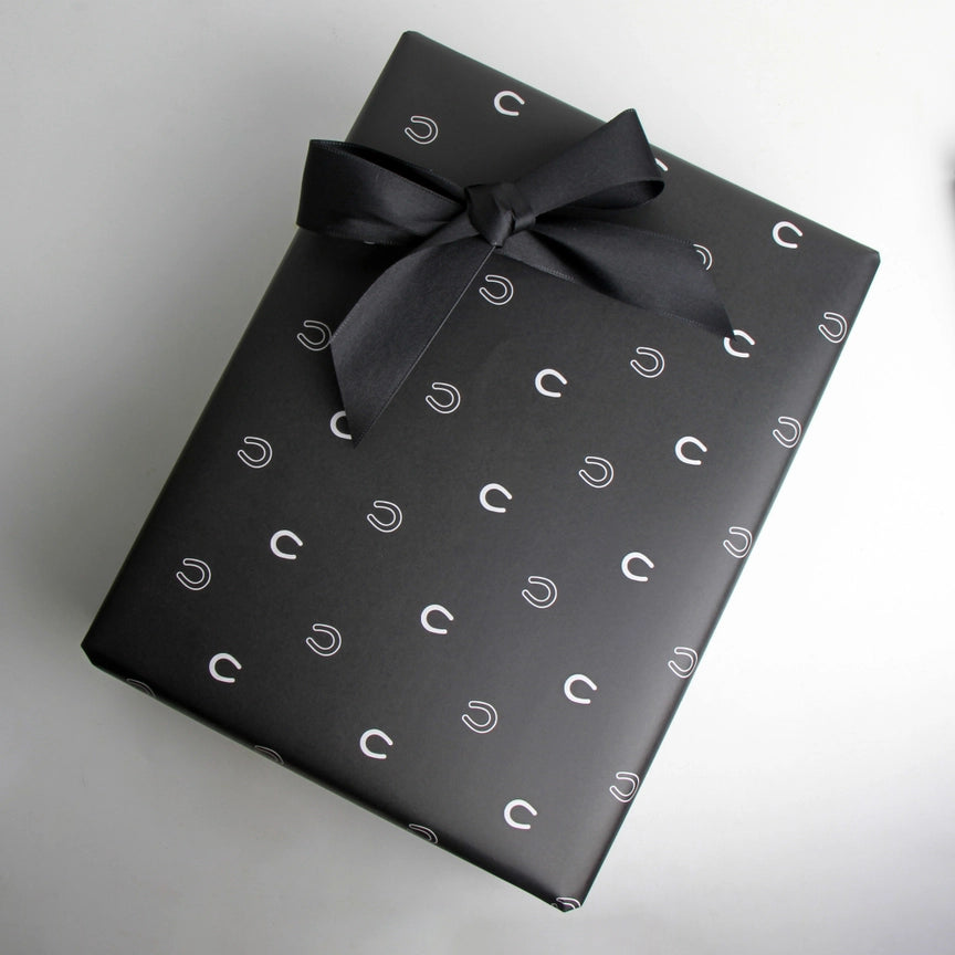 Hunt Seat Paper Co Lucky Slate Wrapping Paper