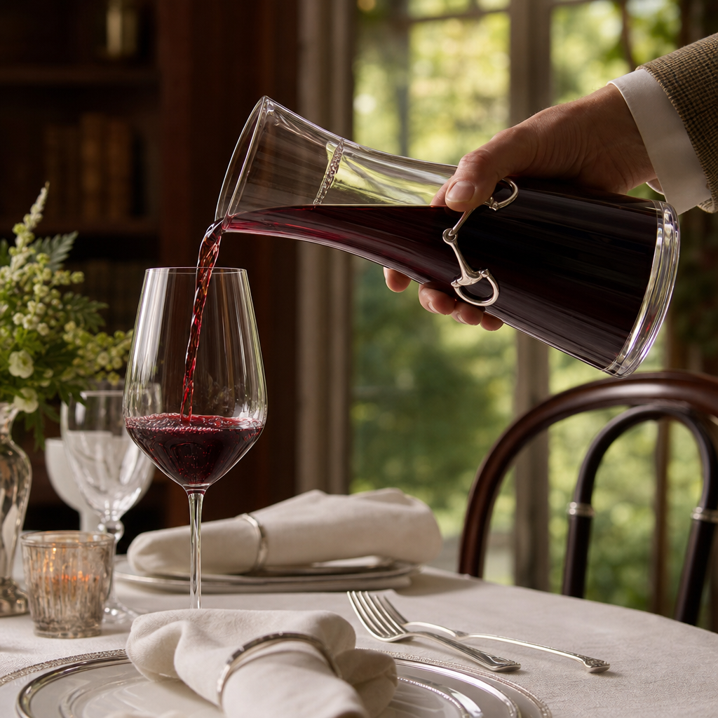Equestrian Bit Wine Carafe