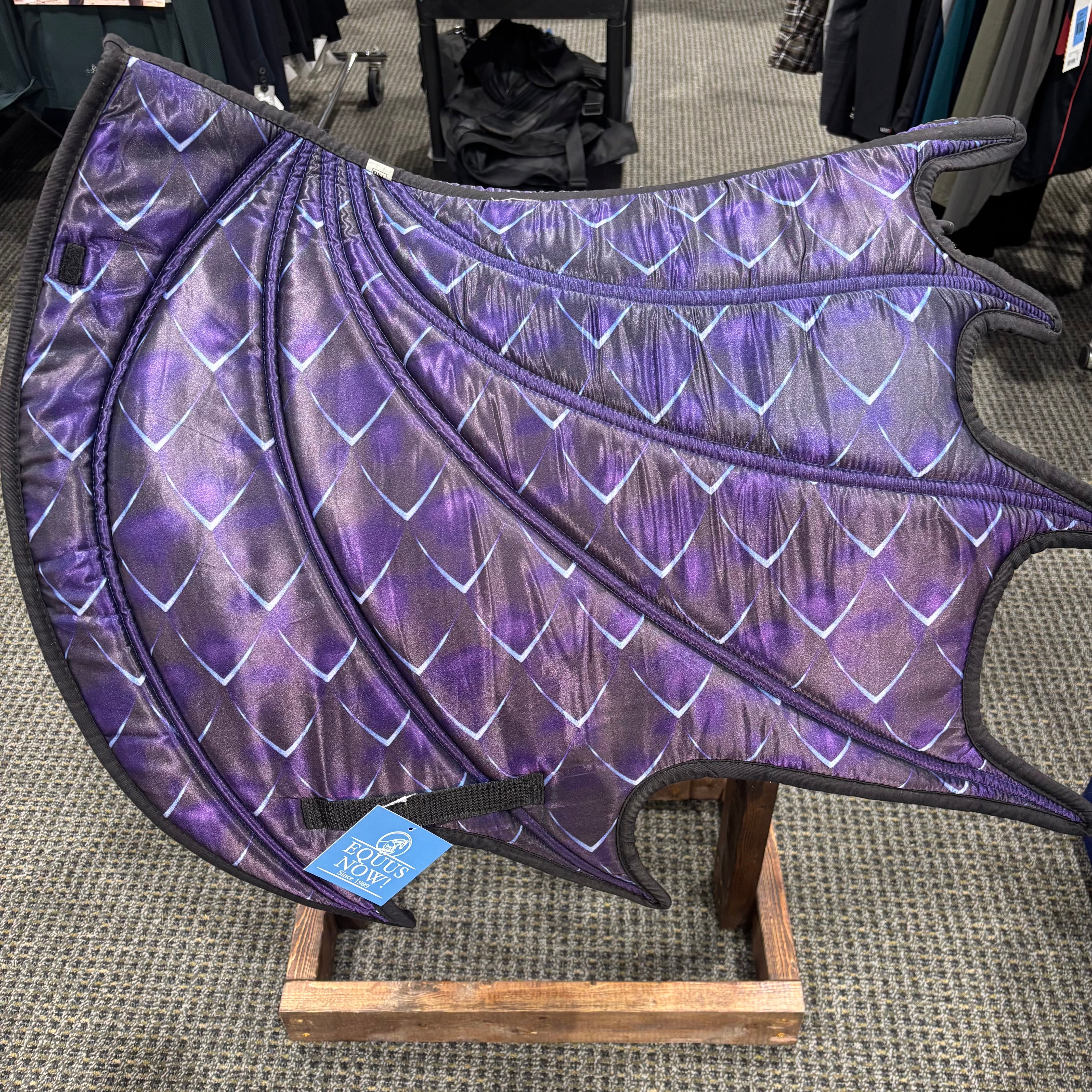 Used Full Purple Dragon Saddle Pad