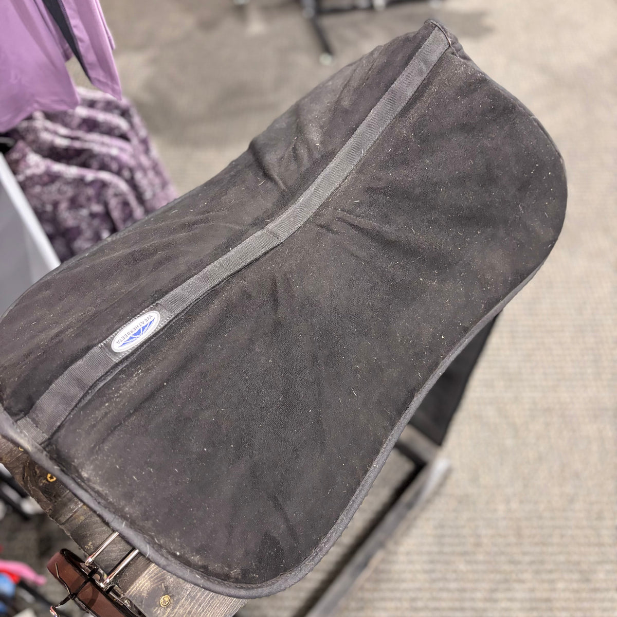 Used Large Black Weatherbeeta Foam Half Pad