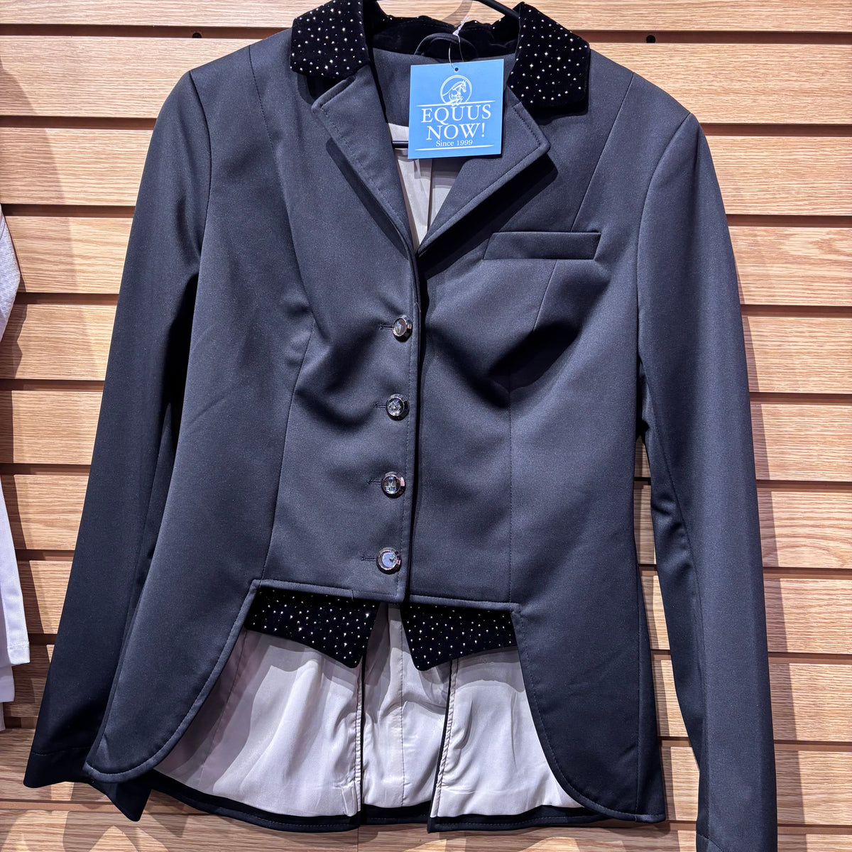 Used Fair Play 42 Black Dressage Coat