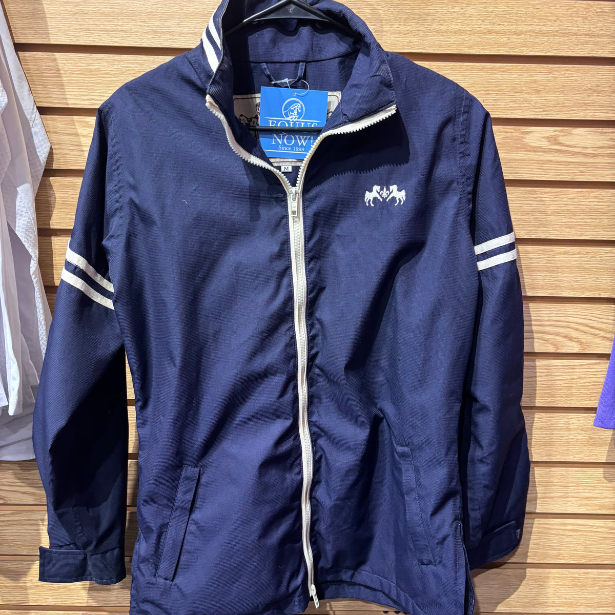 Used Medium Navy Equine Couture Jacket