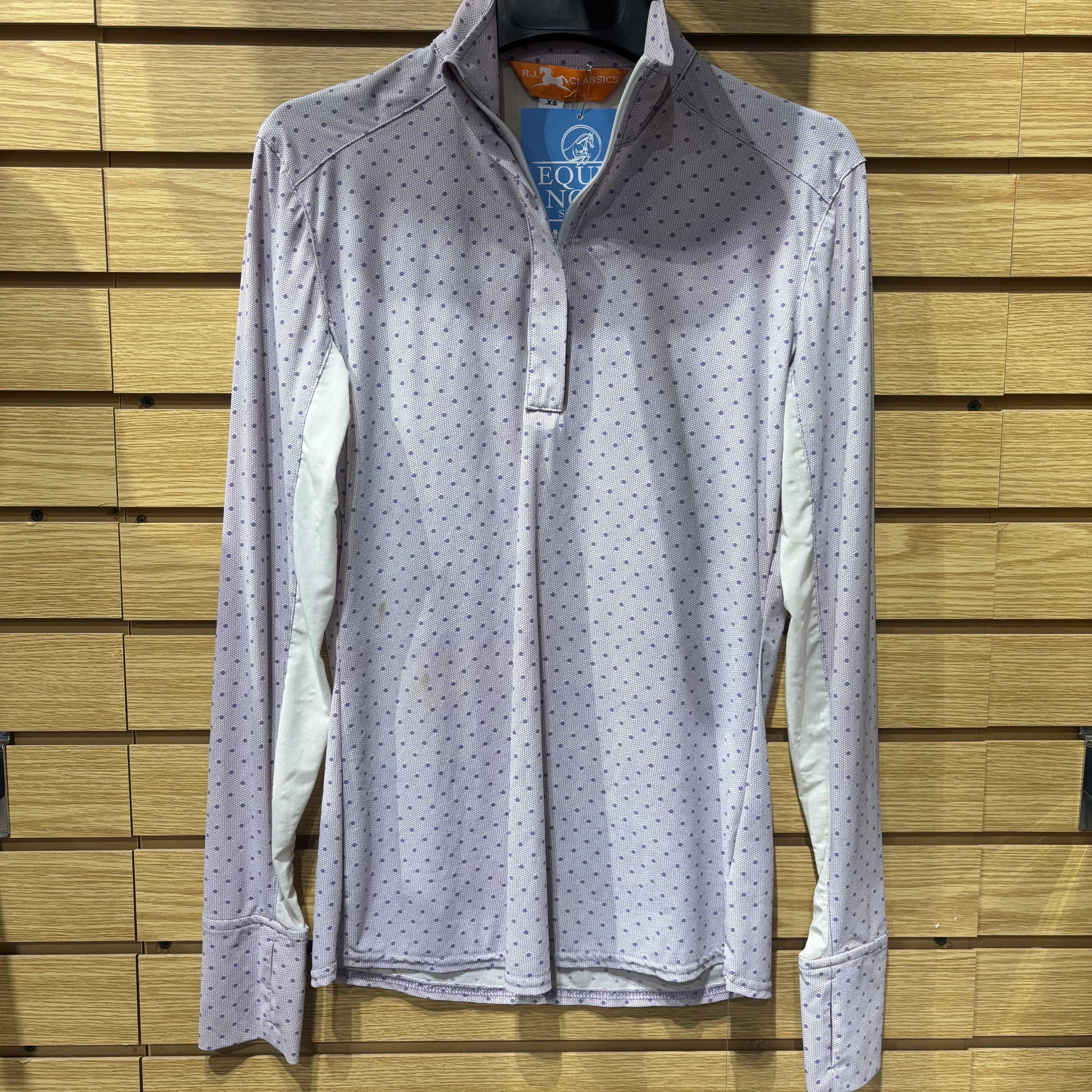 Used X-Small Purple RJ Classics Long Sleeve Shirt