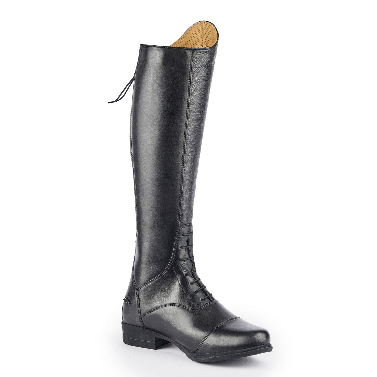 Moretta Gianna Leather Tall Boot - supporting