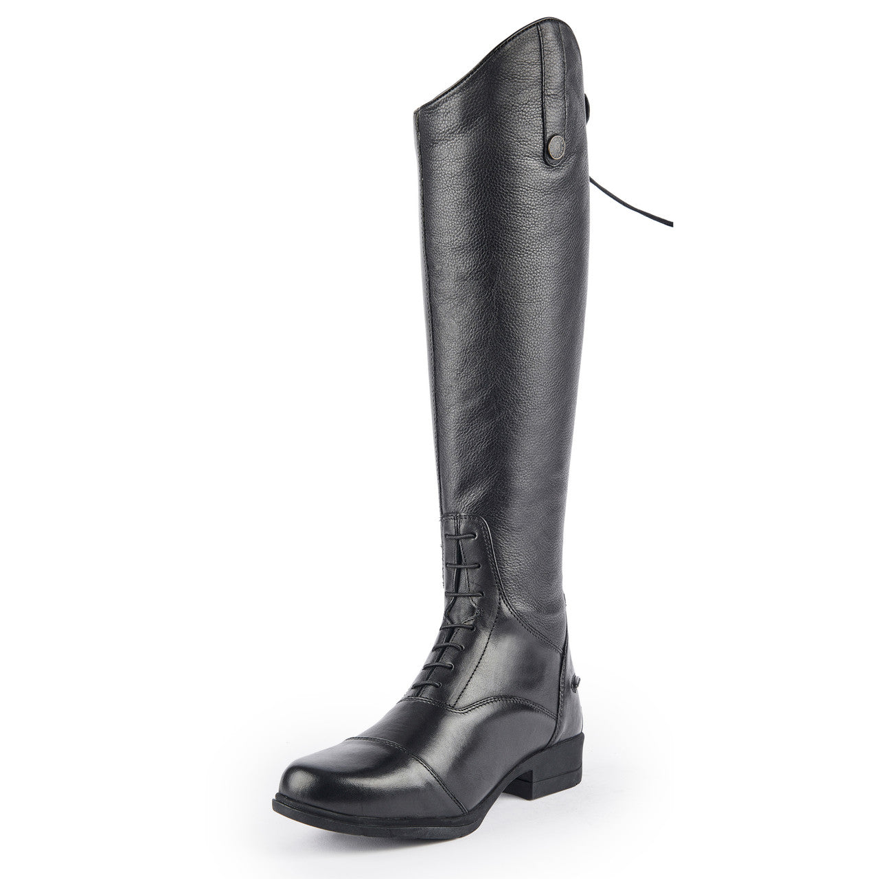 Moretta Gianna Leather Tall Boot - supporting