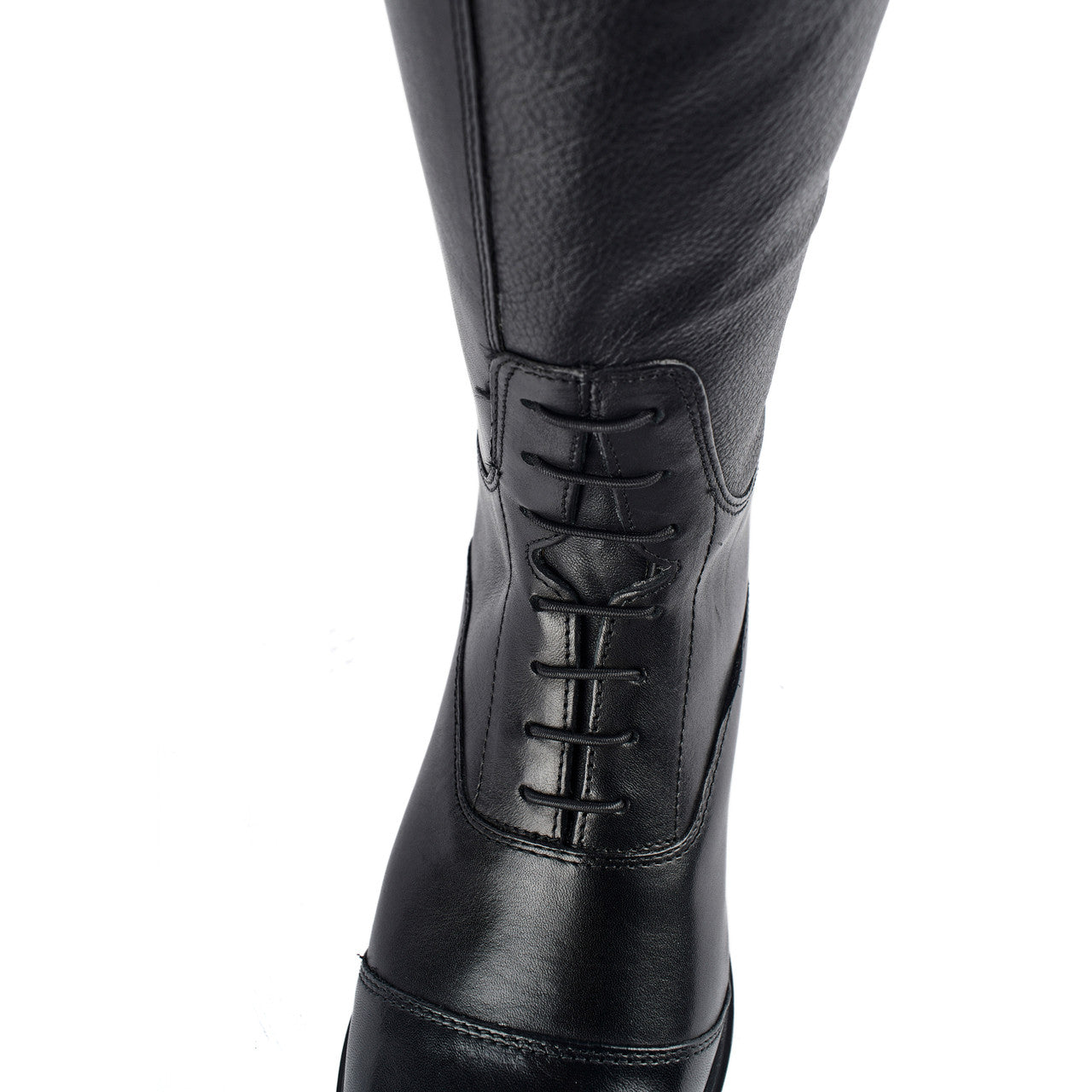 Moretta Gianna Leather Tall Boot - supporting