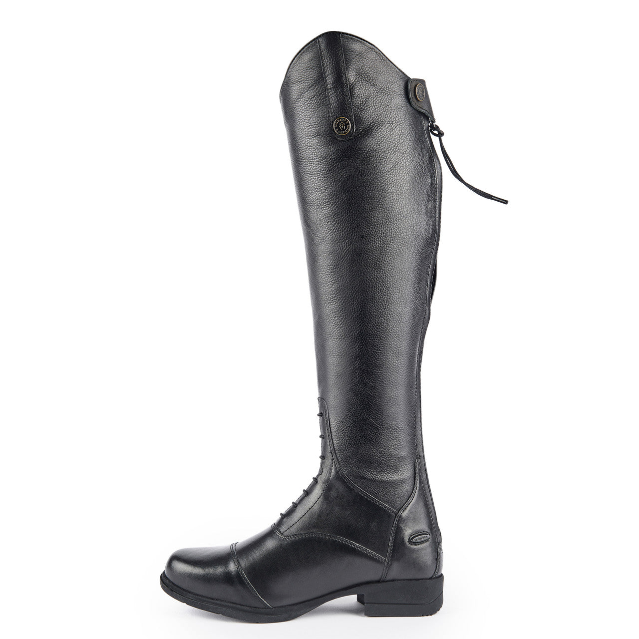 Moretta Gianna Leather Tall Boot - supporting