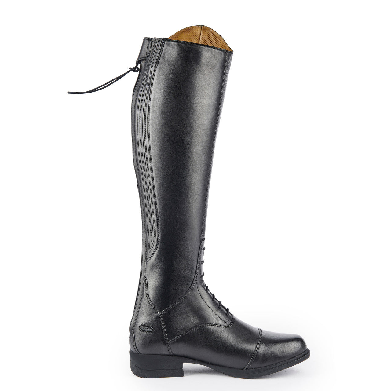 Moretta Gianna Leather Tall Boot - supporting