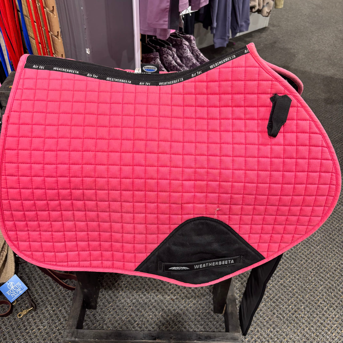 Used Full Pink Weatherbeeta Jump Pad